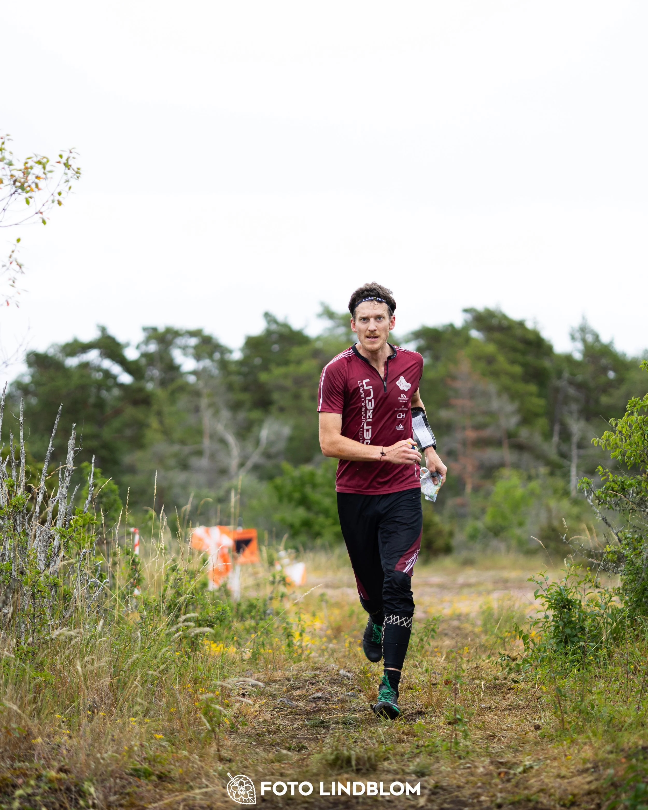 A picture from the Gotlands 3-Dagars orienteering competition
