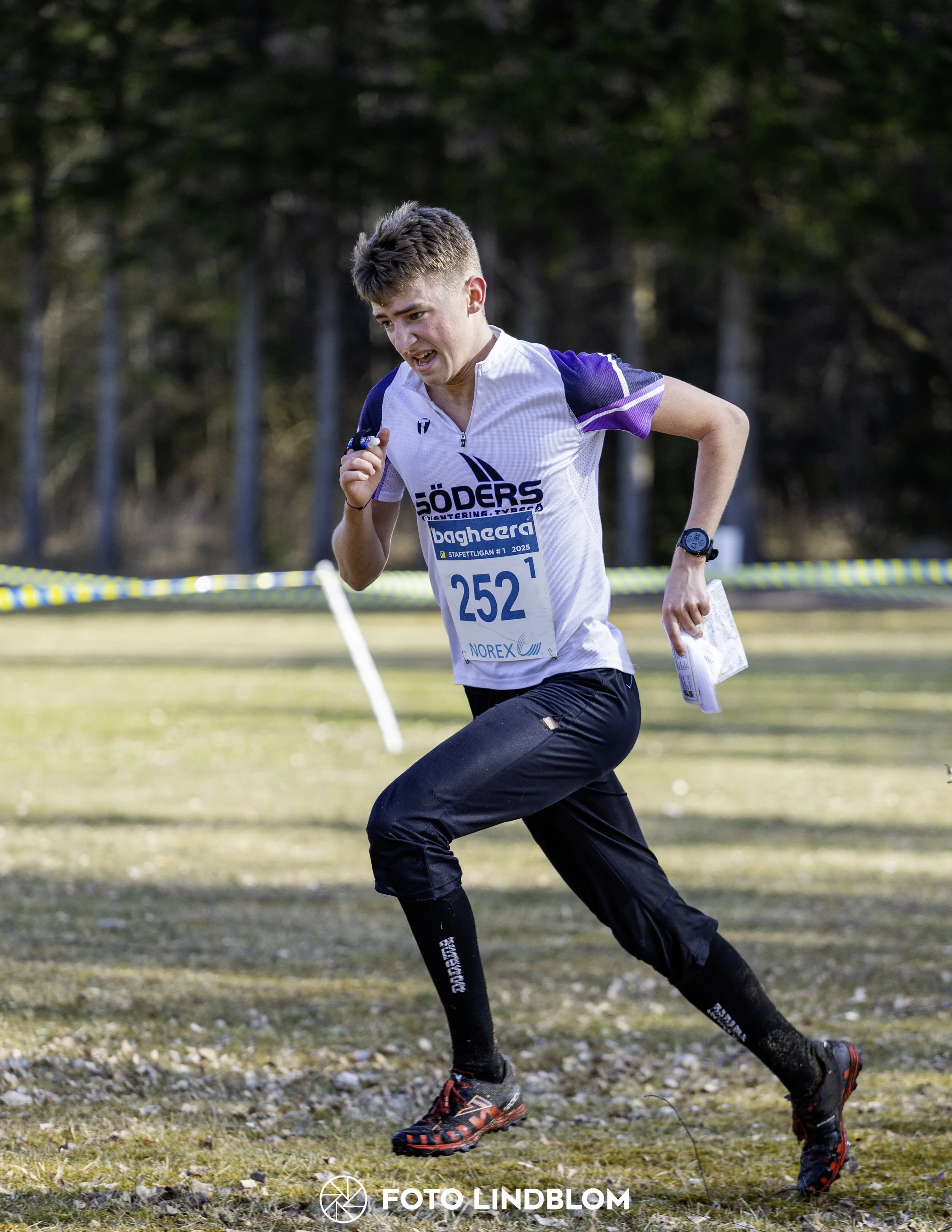A picture from the orienteering relay competition "Måsen Staffeten"