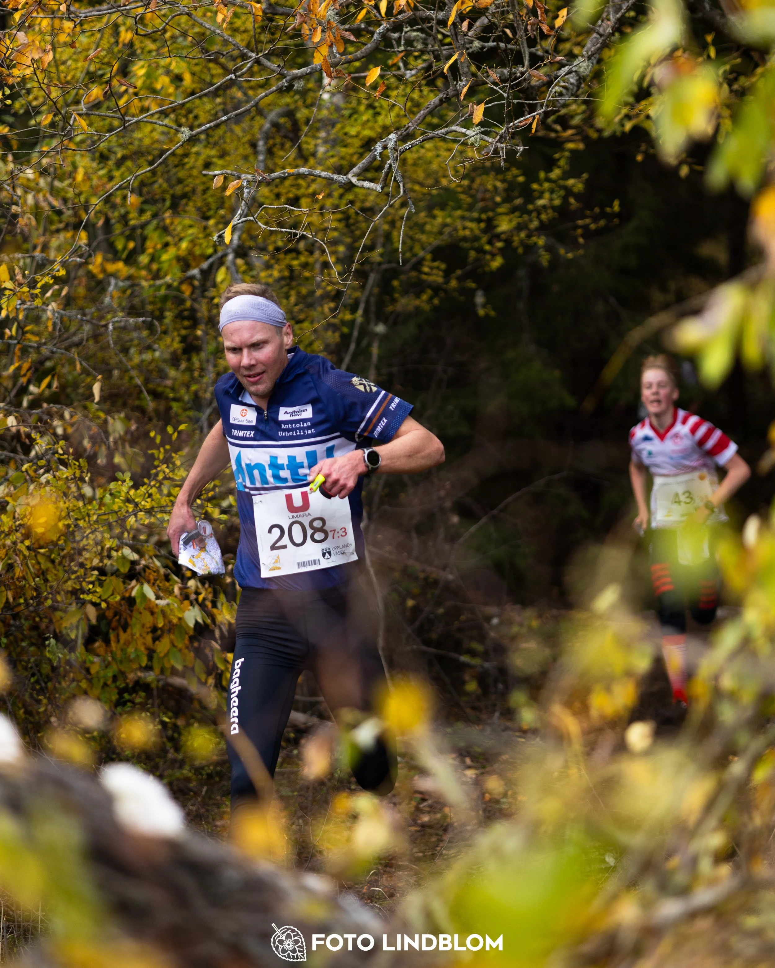 A picture from the 25-Manna orienteering event taken by Foto Lindblom