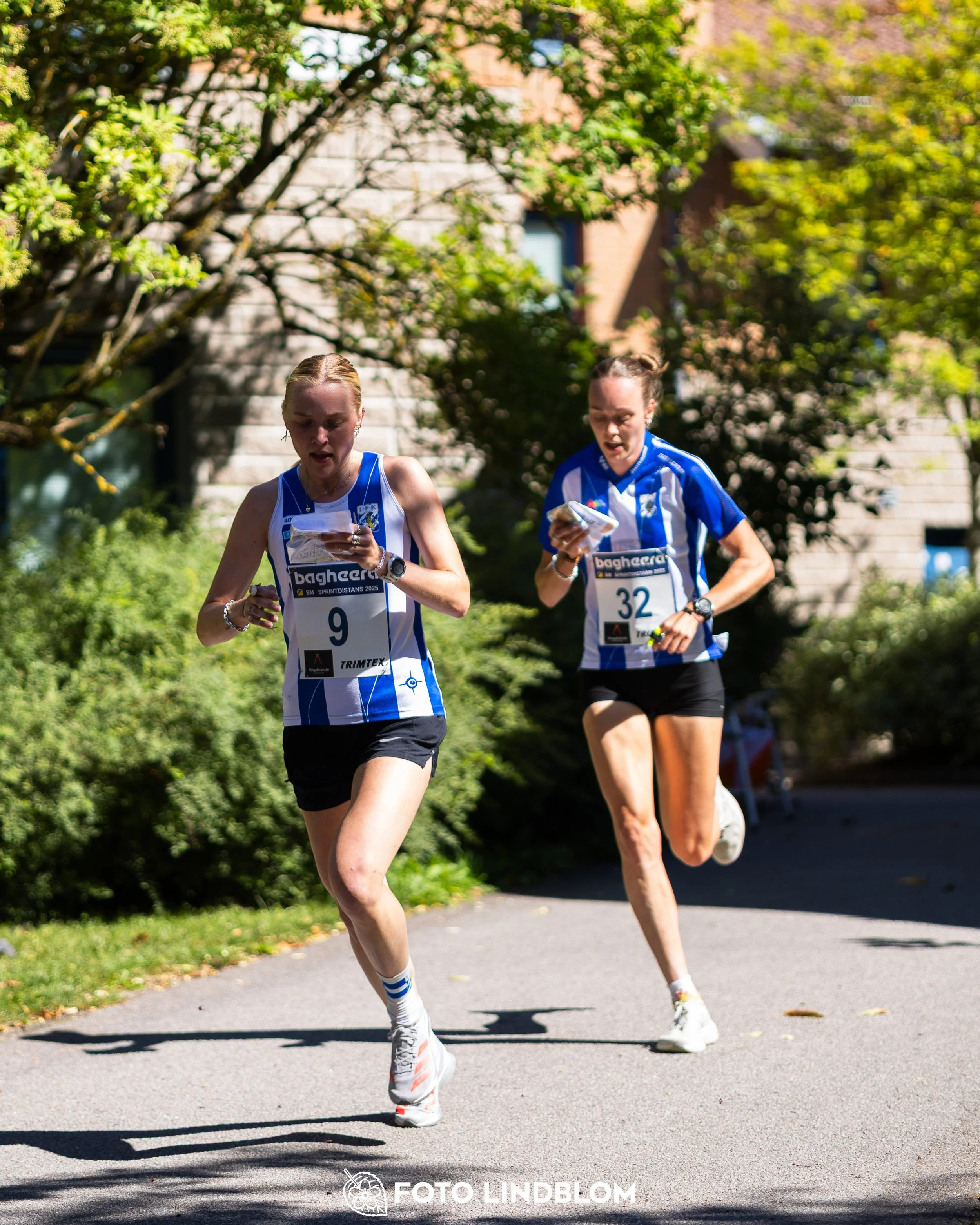 A picture from the Swedish national championship in knock out orienteering  taken by Foto Lindblom
