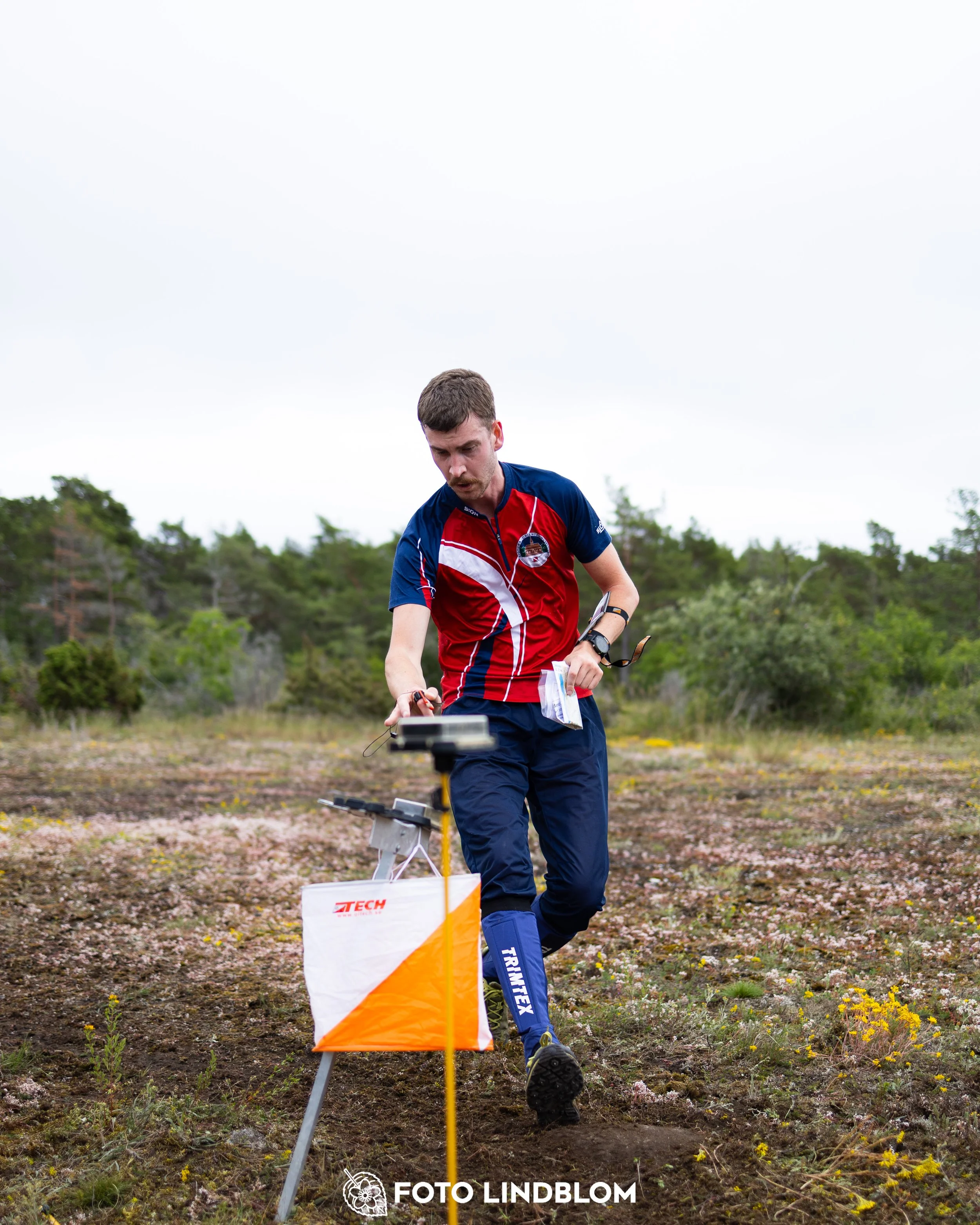 A picture from the Gotlands 3-Dagars orienteering competition