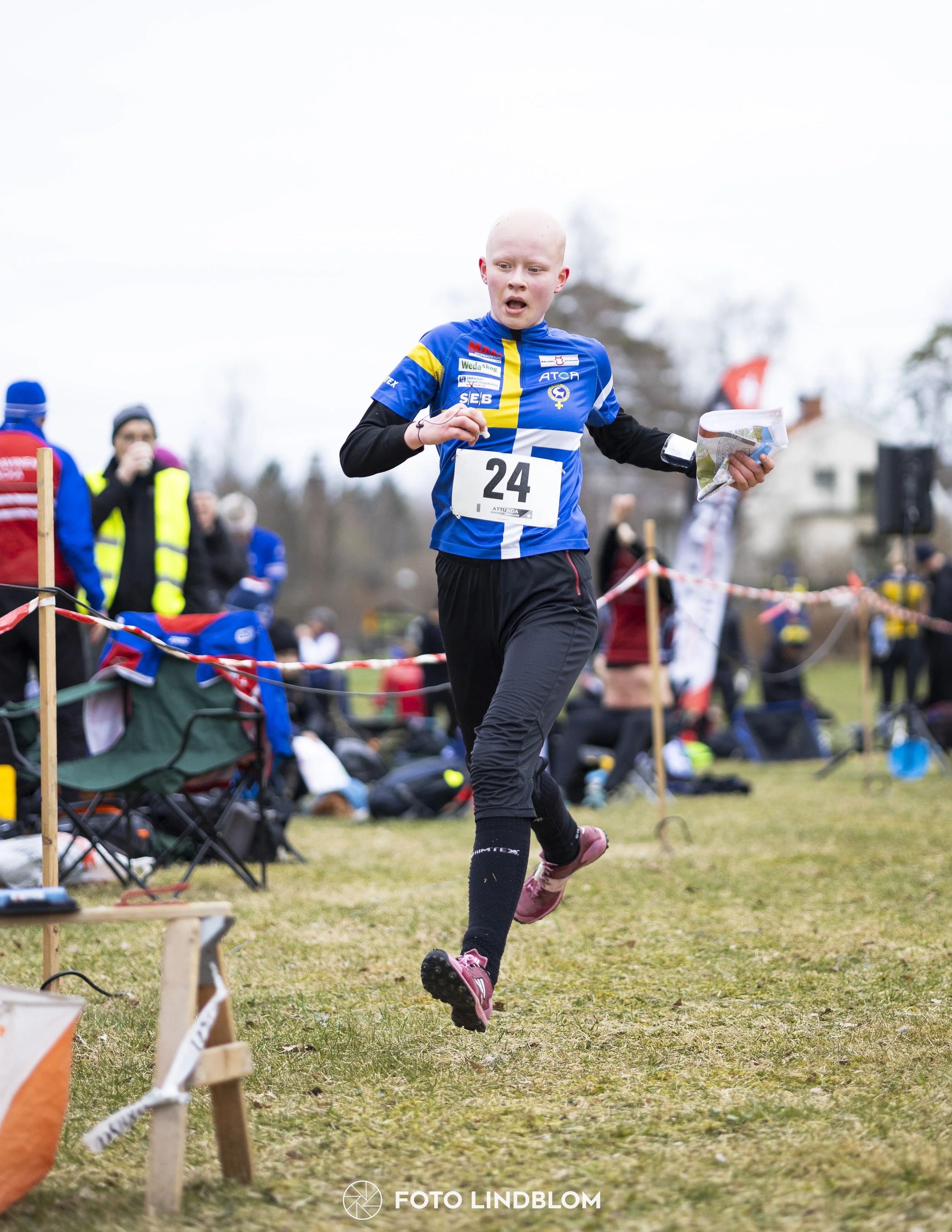 A picture from the orienteering competition "Attunda Medeln"