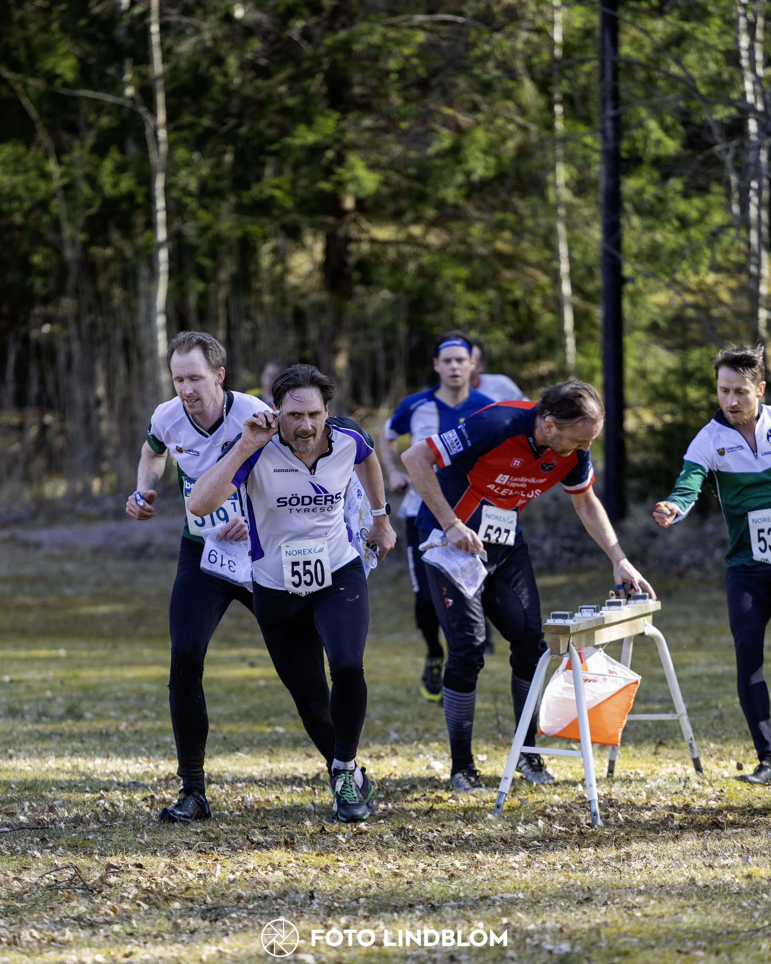 A picture from the orienteering relay competition "Måsen Staffeten"