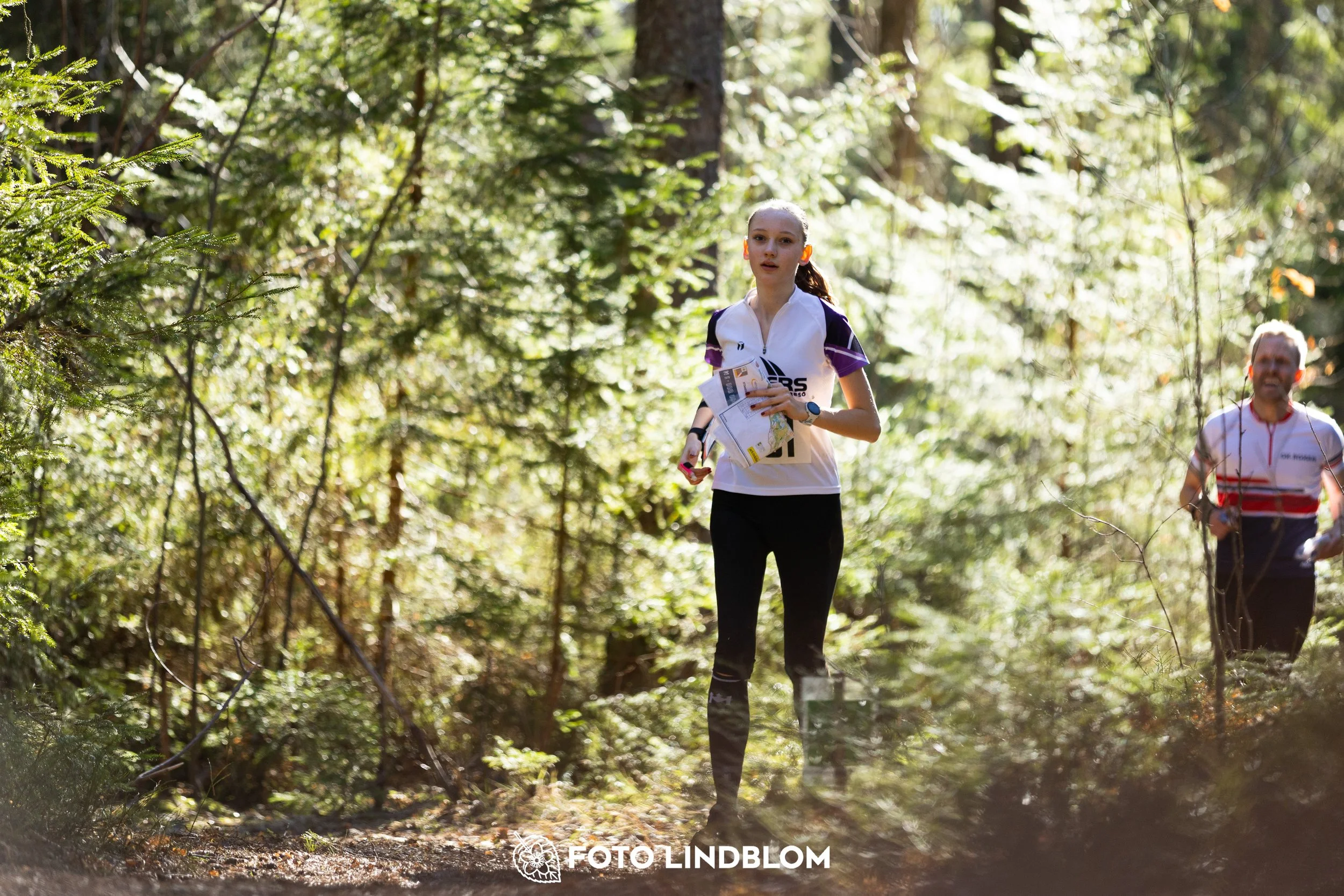 A moment from the 2026 Nyköpingsorienteringen orienteering race in Sweden, captured by Foto Lindblom.