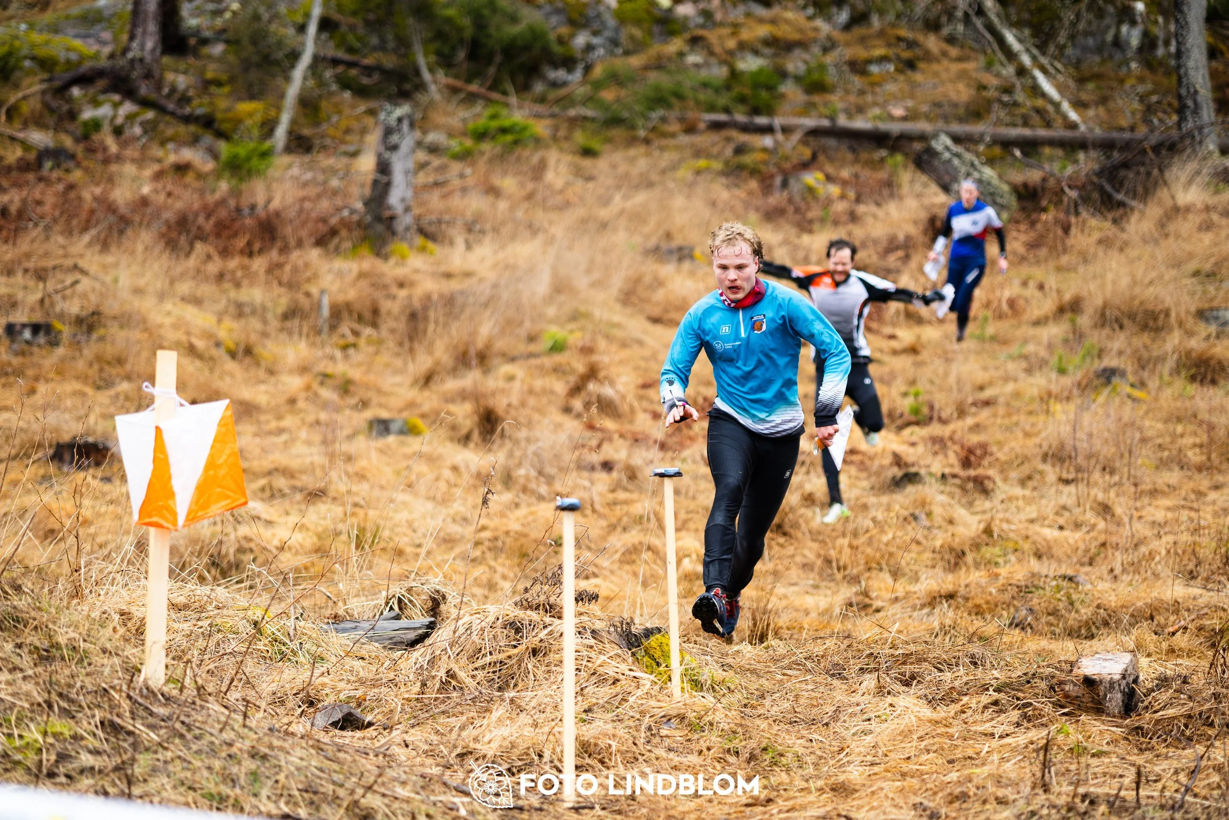 A photo from the Swedish League orienteering competition in Kolmården spring 2026, captured by Foto Lindblom.
