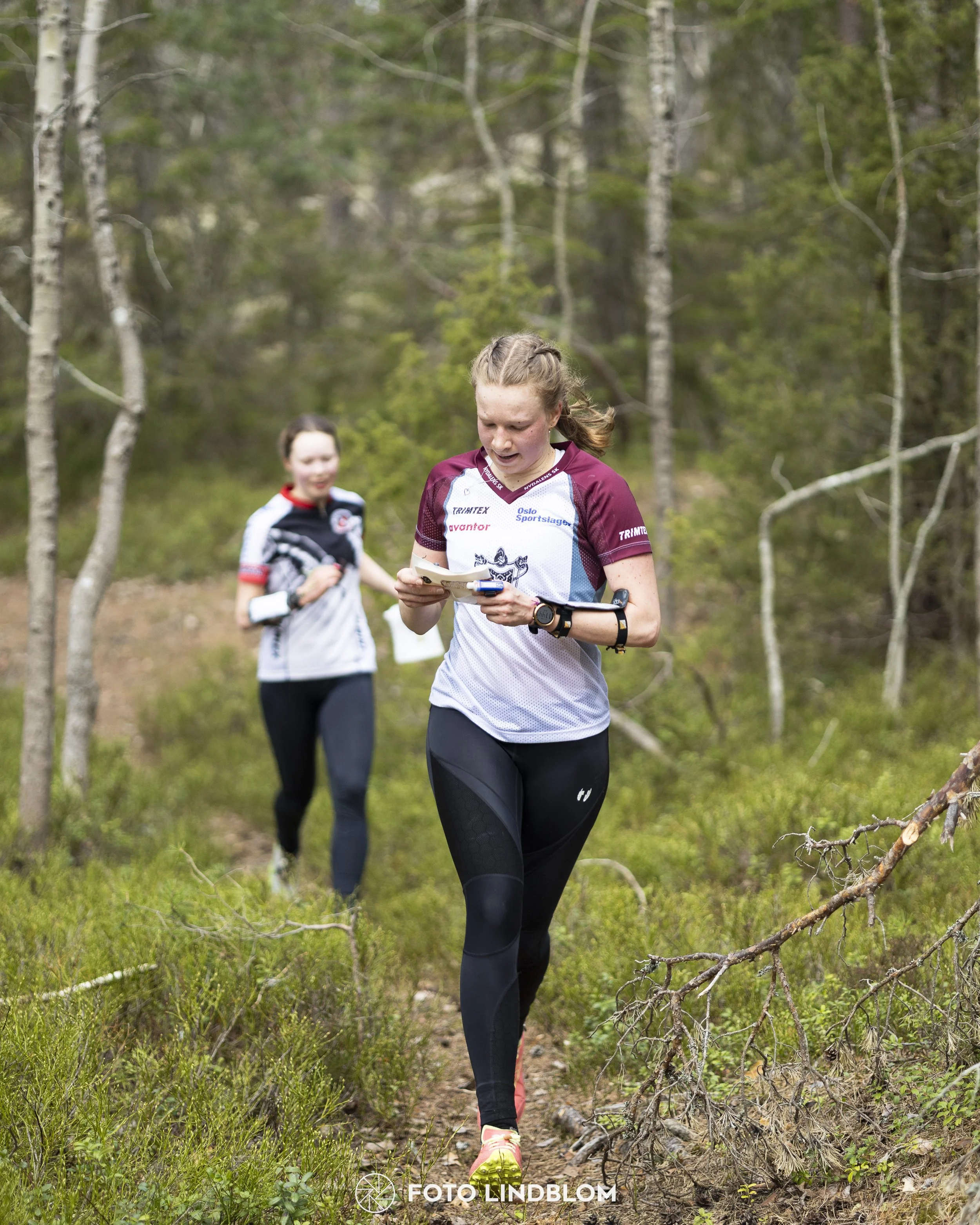 A picture from the orienteering competition "Orminge Medeln"