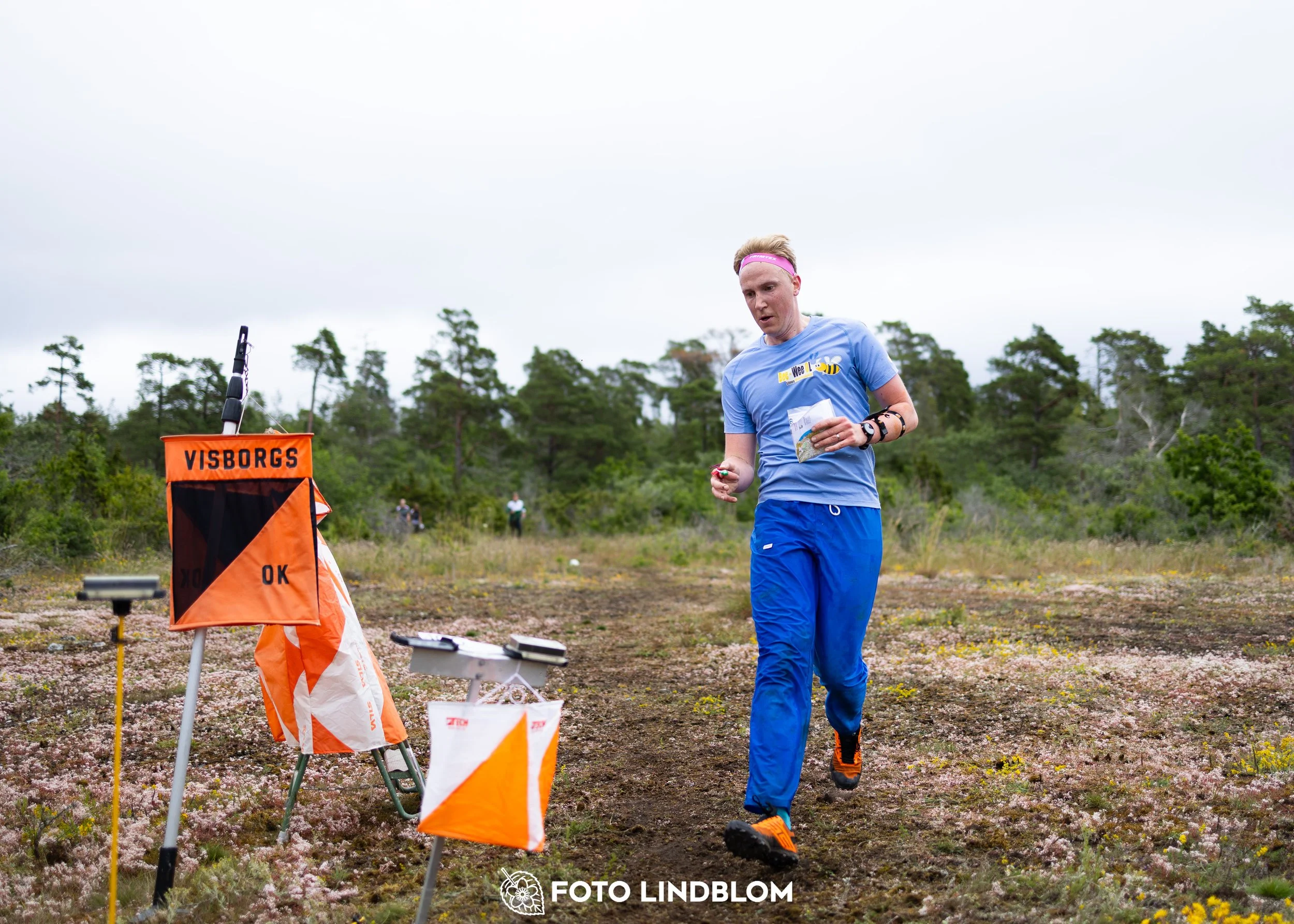 A picture from the Gotlands 3-Dagars orienteering competition