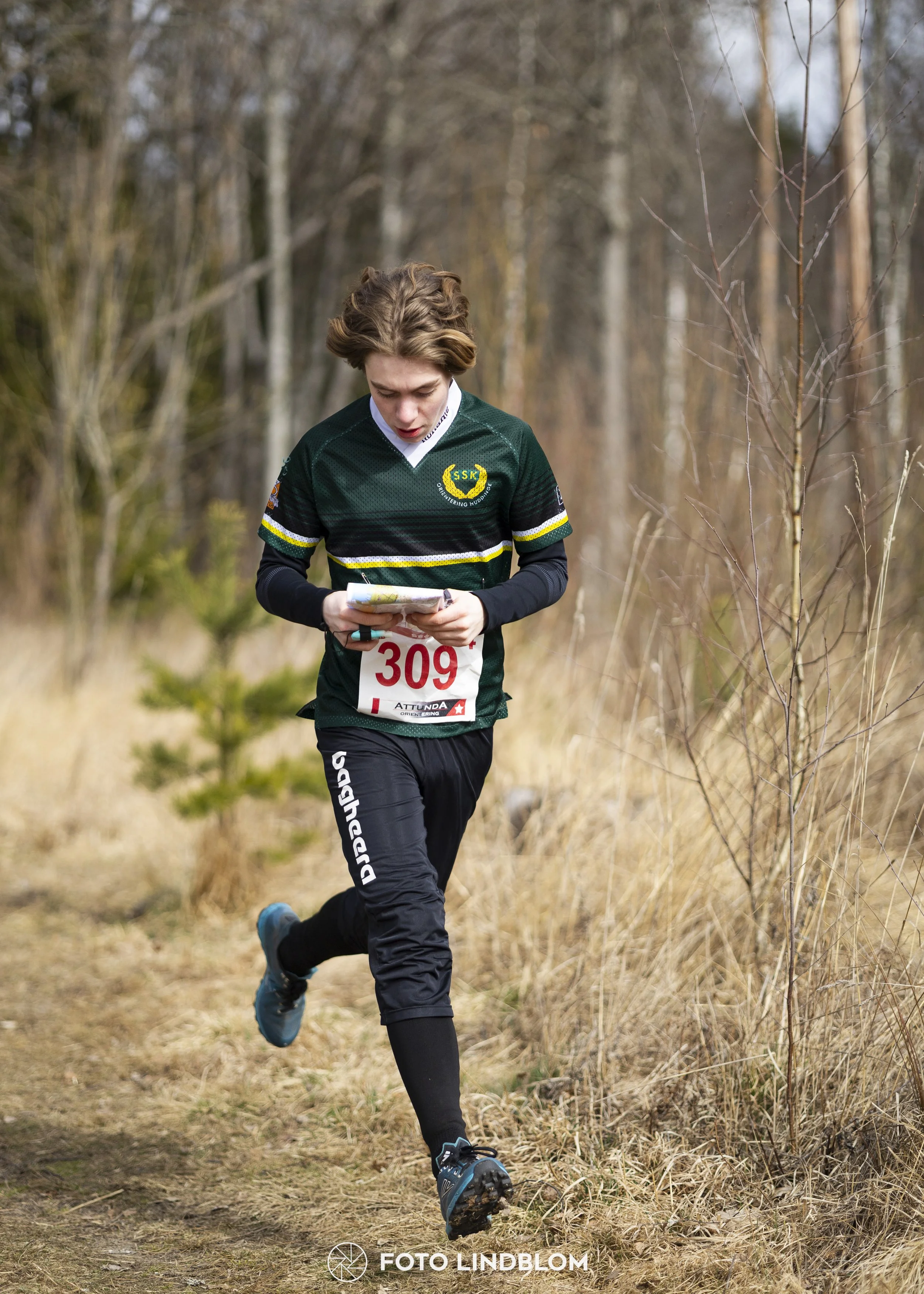 A picture from the orienteering relay competition "Attundastafetten"