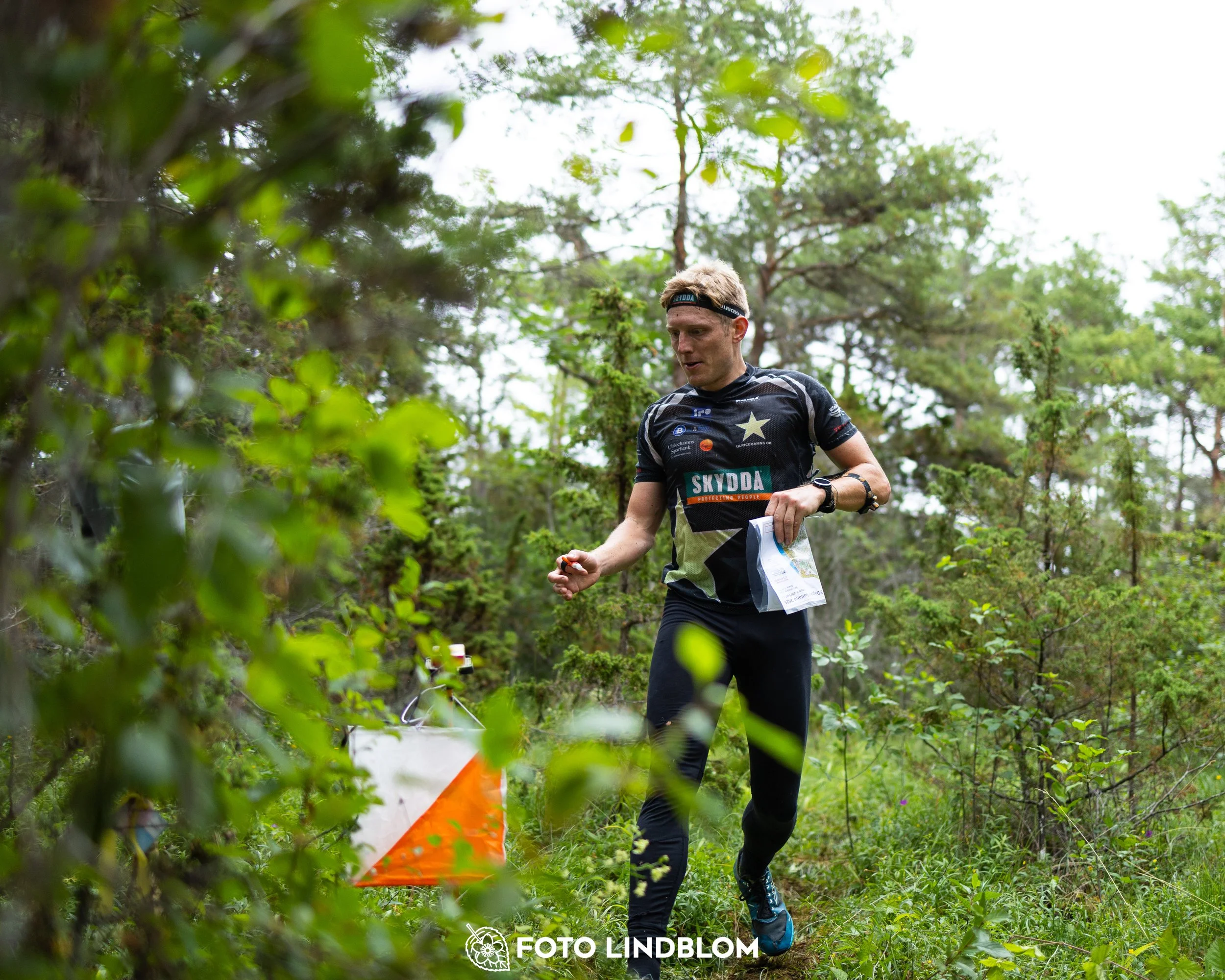 A picture from the Gotlands 3-Dagars orienteering competition