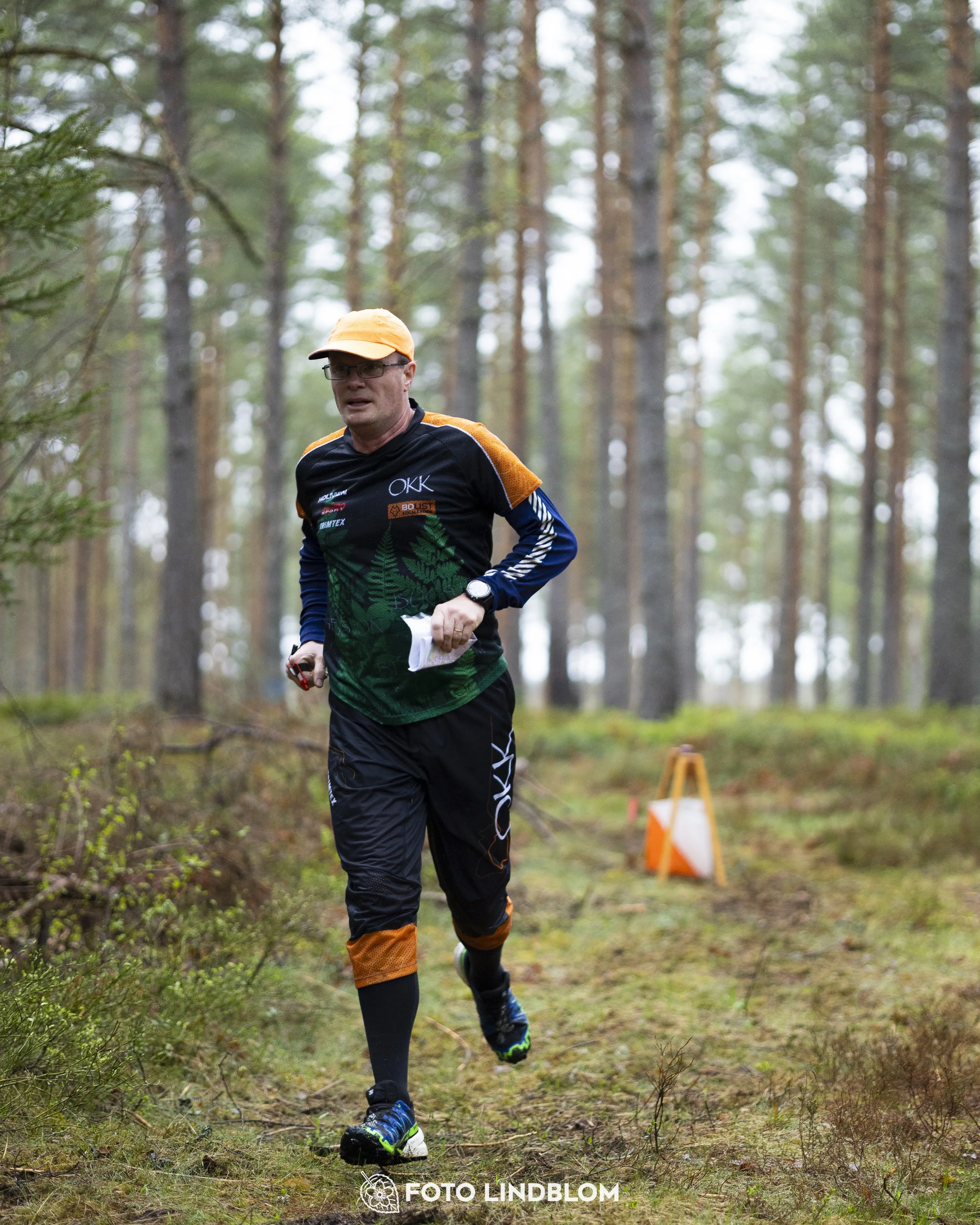A picture from the orienteering competition "Prästtomtadubbeln"