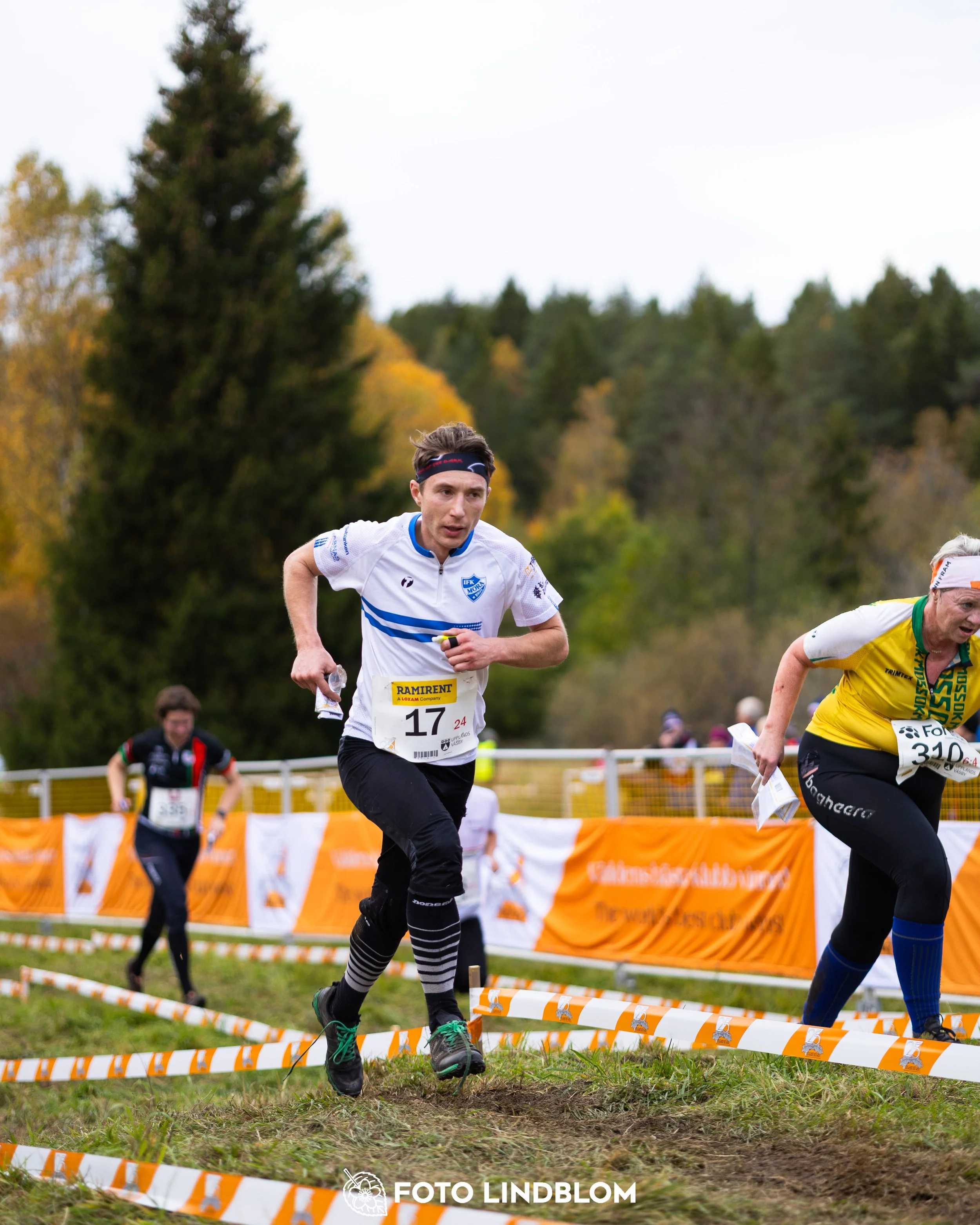 A picture from the 25-Manna orienteering event taken by Foto Lindblom