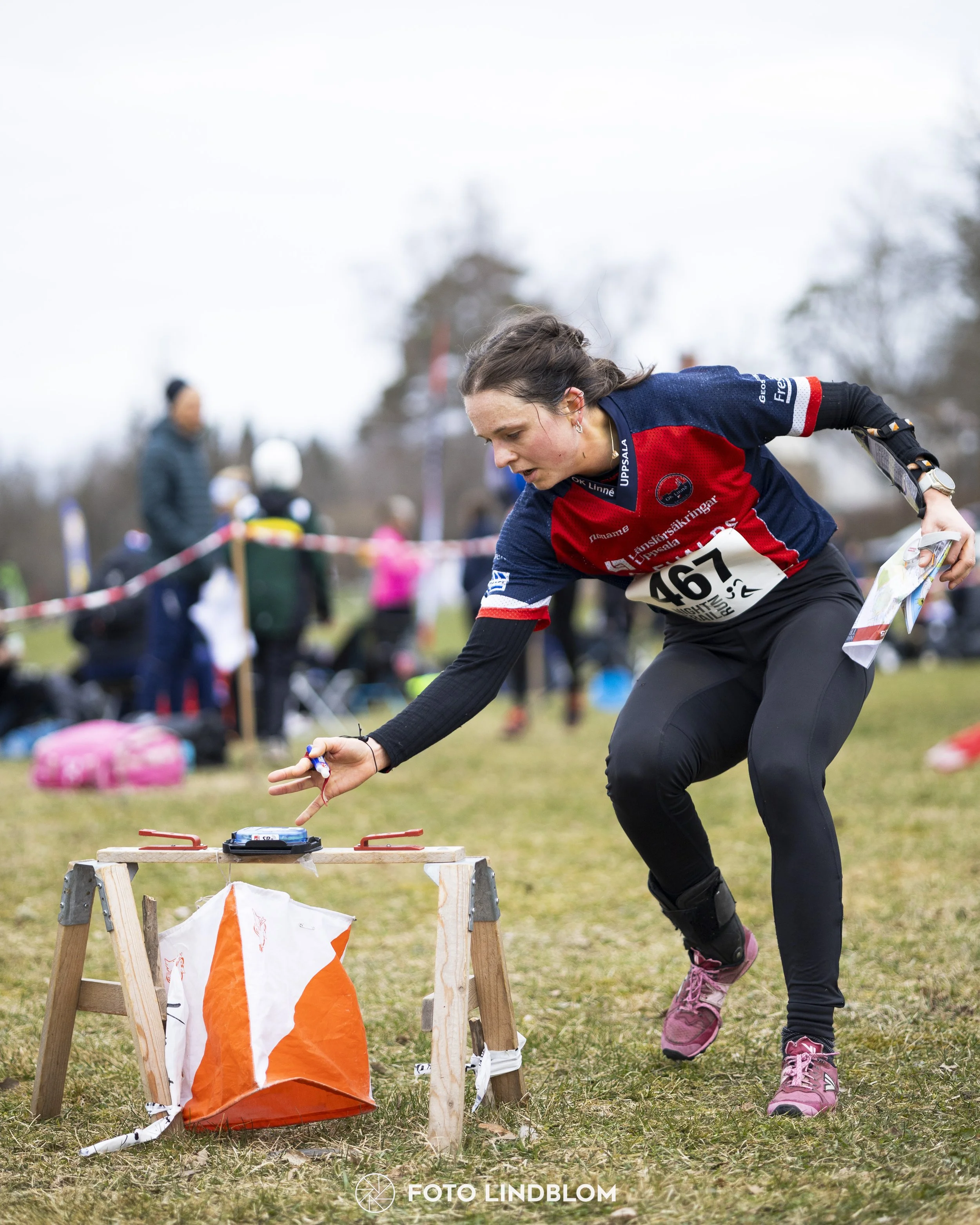 A picture from the orienteering competition "Attunda Medeln"
