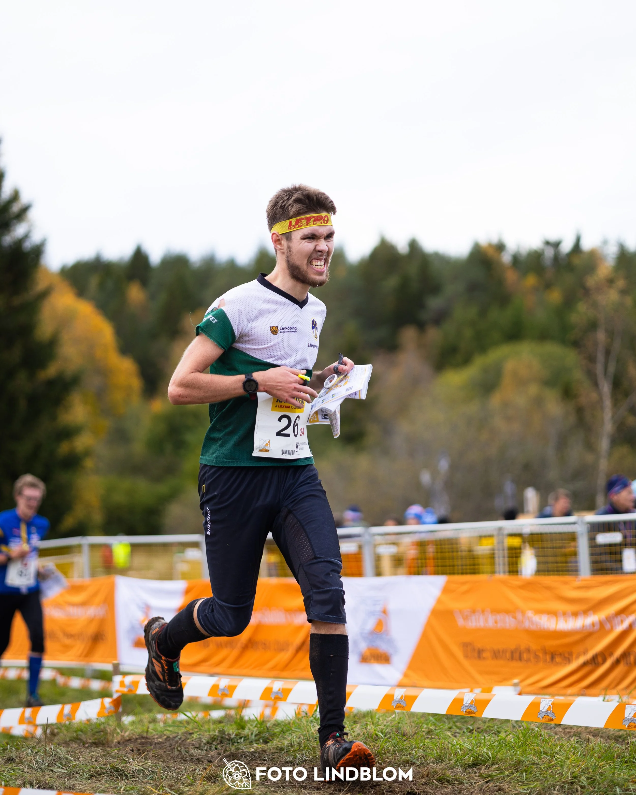 A picture from the 25-Manna orienteering event taken by Foto Lindblom
