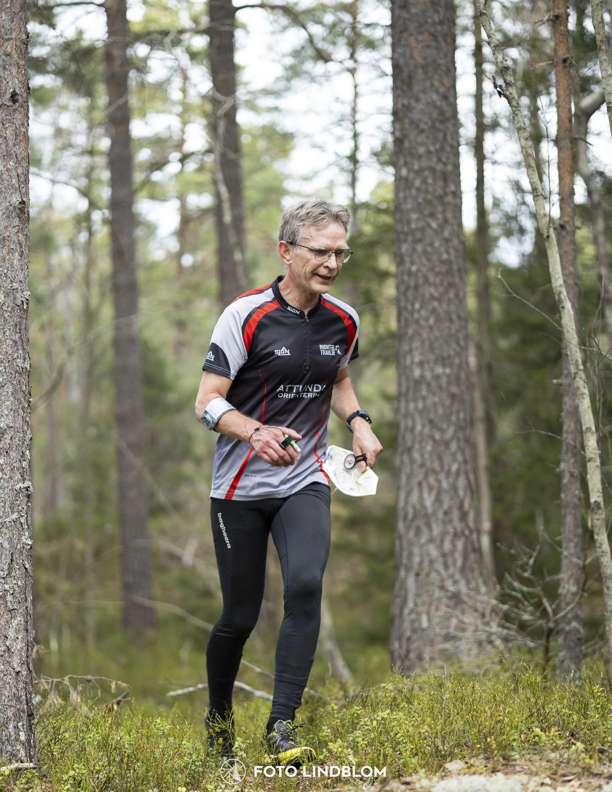 A picture from the orienteering competition "Orminge Medeln"