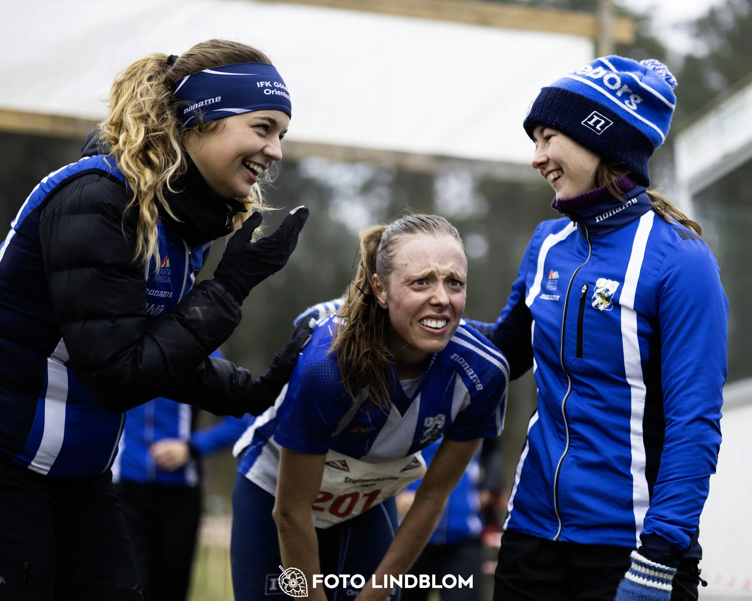 A picture from the orienteering relay competition "Stigtomtakavlen"