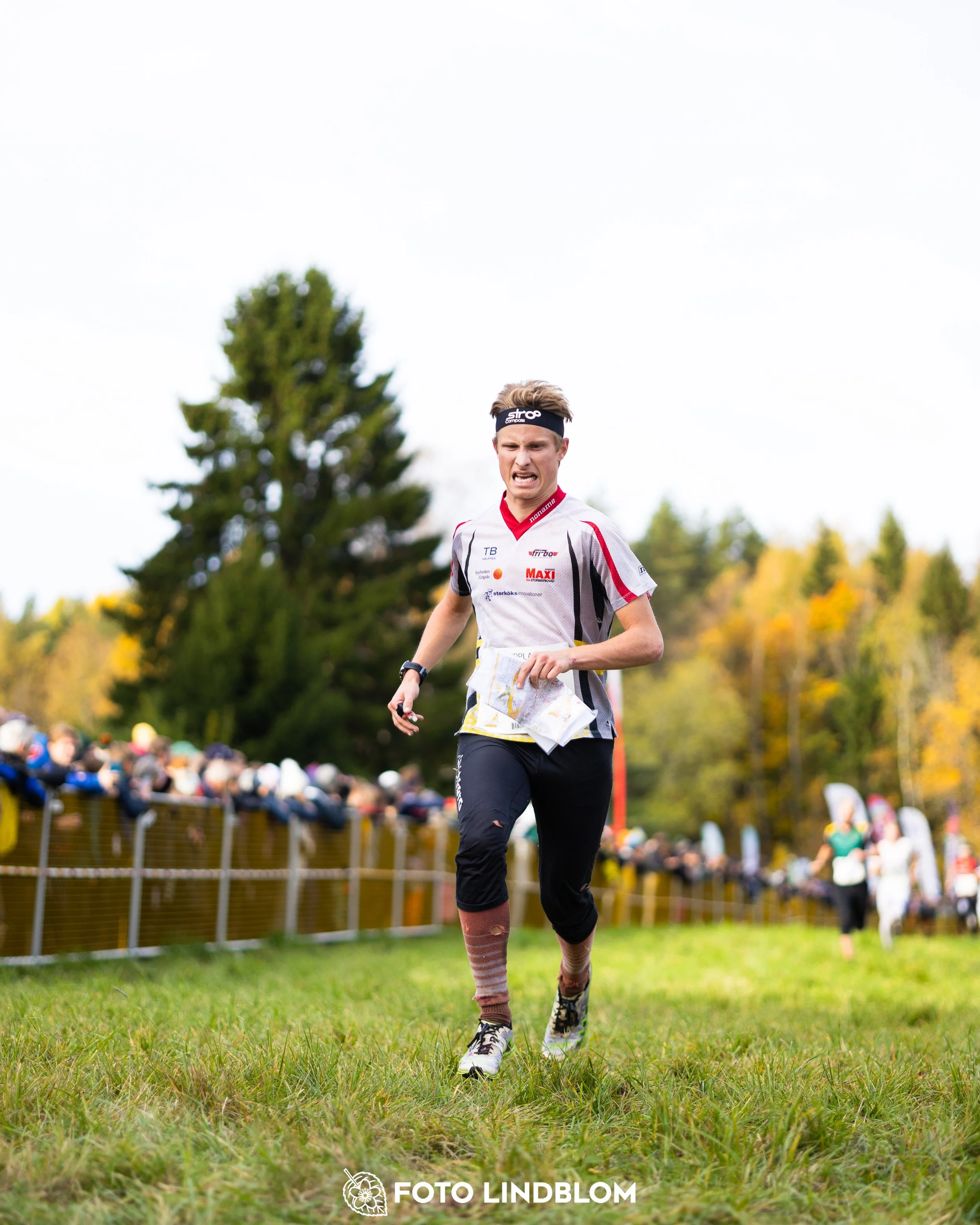 A picture from the 25-Manna orienteering event taken by Foto Lindblom