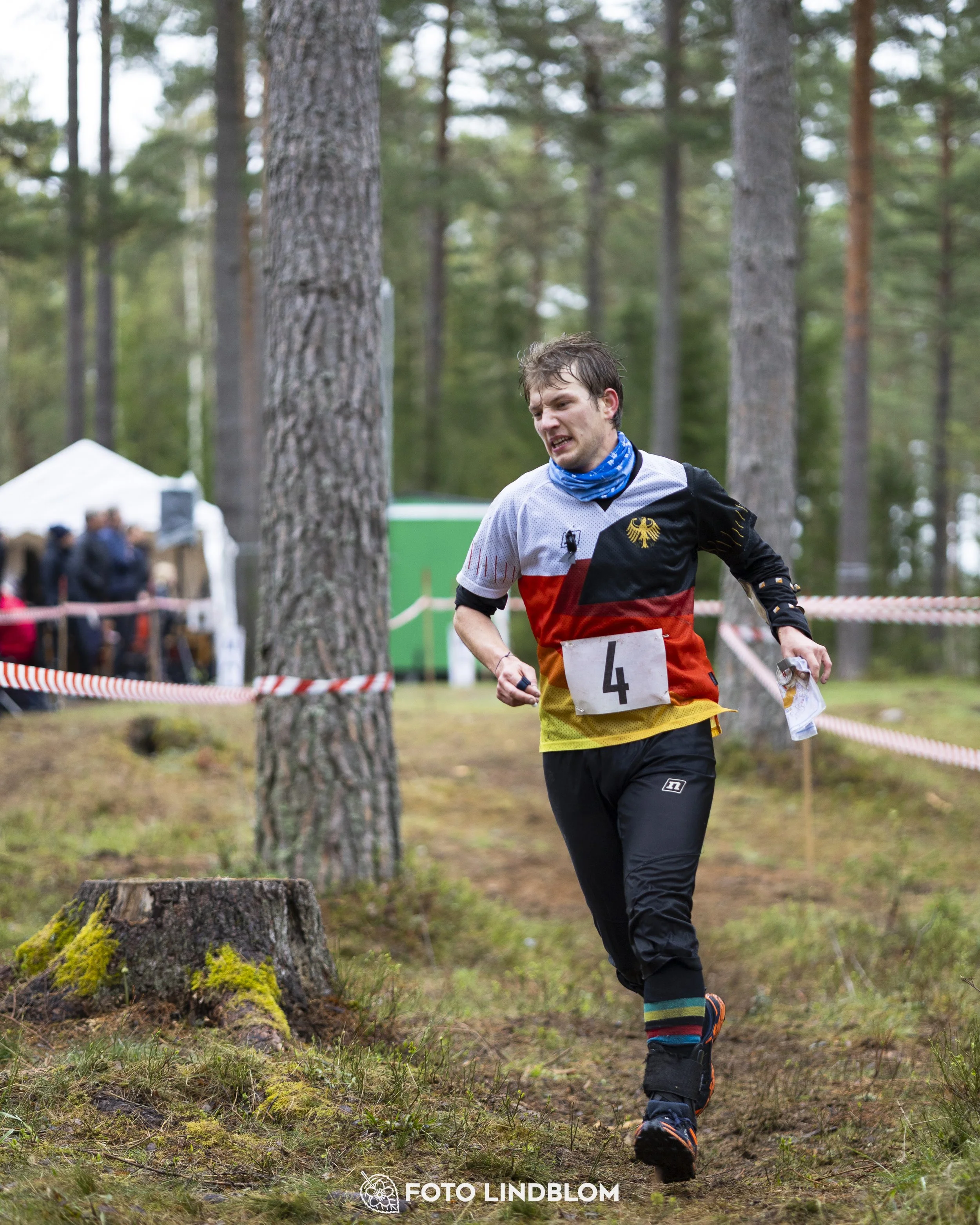 A picture from the orienteering competition "Prästtomtadubbeln"
