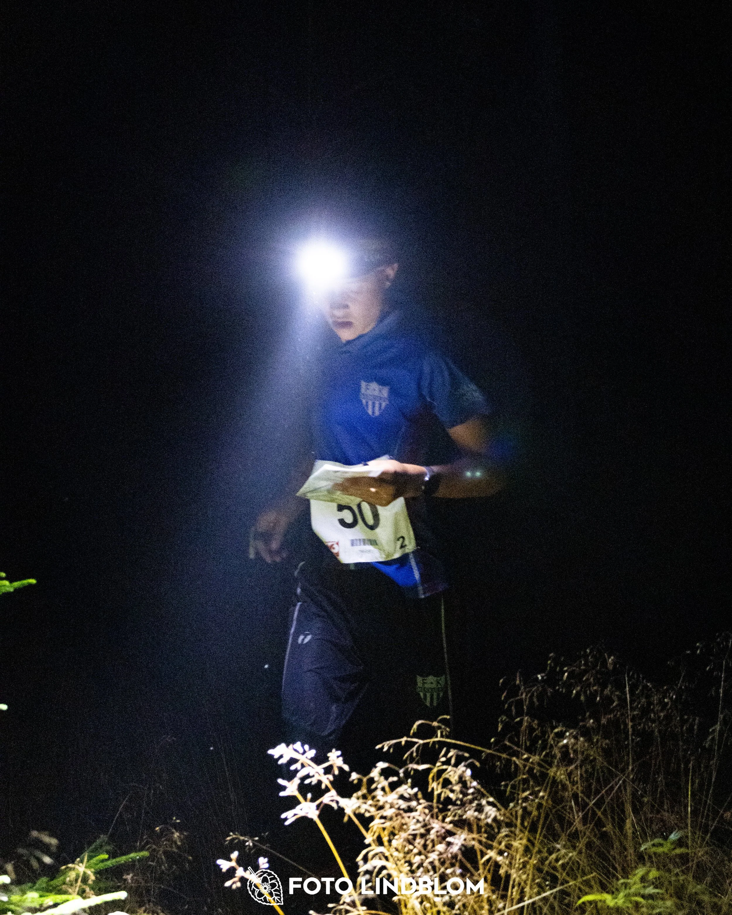 A picture from the youth 10 mila orienteering competition taken by Foto Lindblom