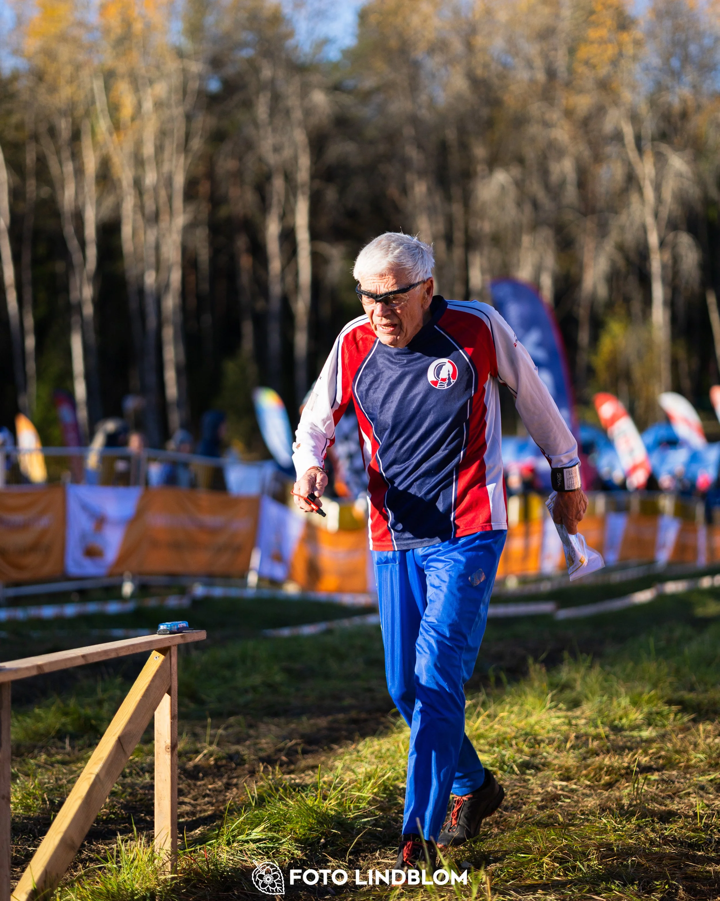 A picture from the 25-Manna orienteering event taken by Foto Lindblom