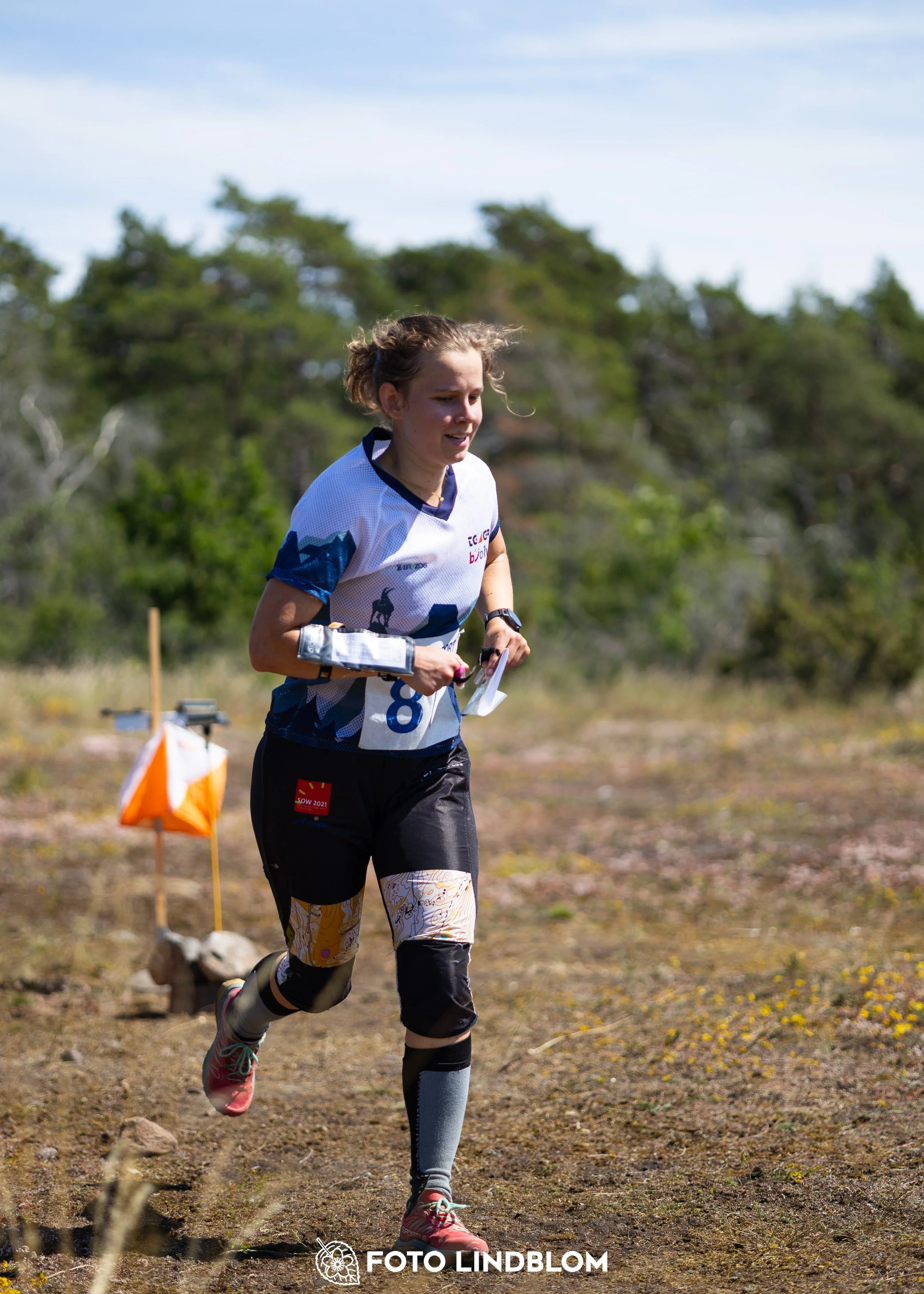 A picture from the Gotlands 3-Dagars orienteering competition