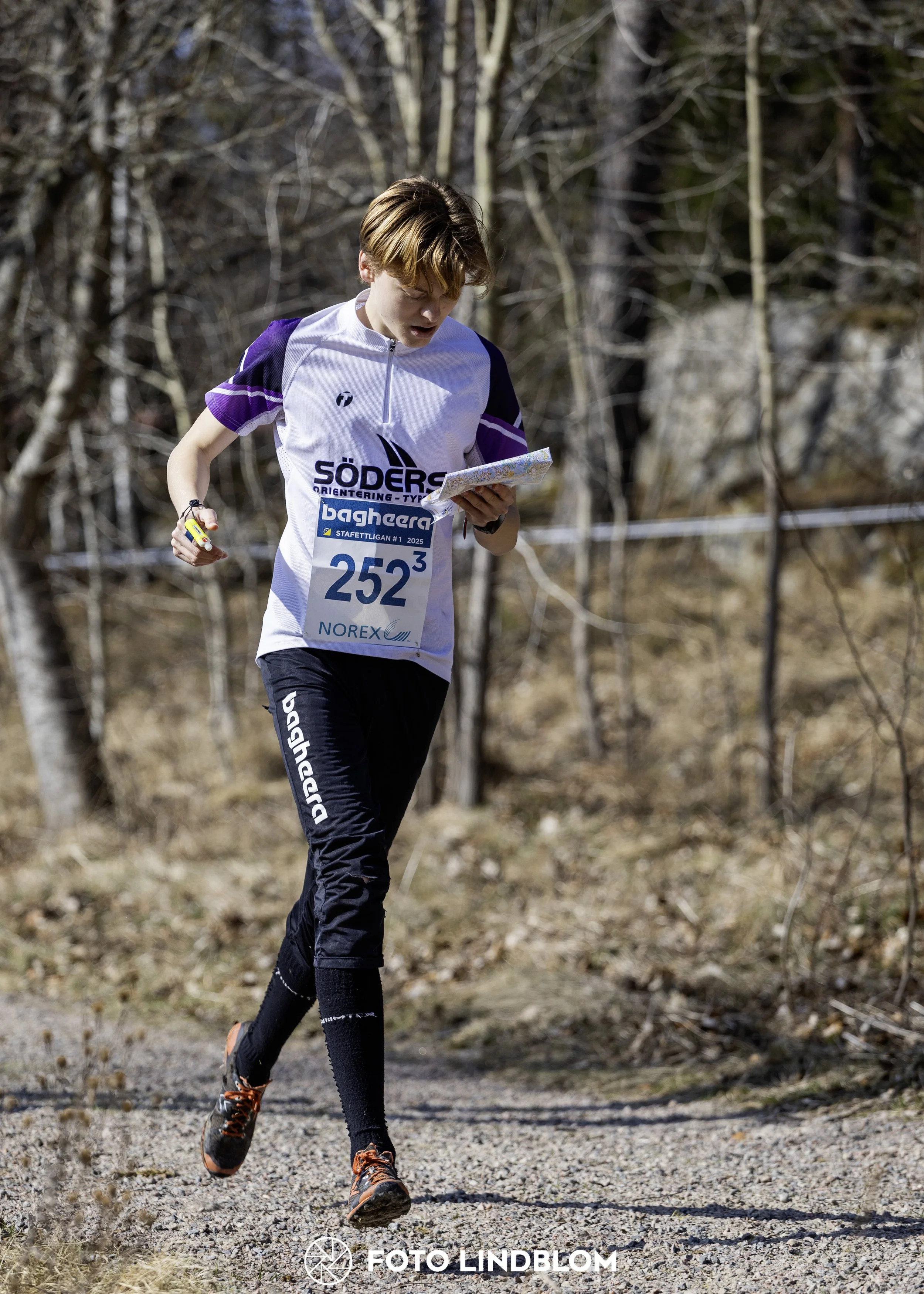 A picture from the orienteering relay competition "Måsen Staffeten"
