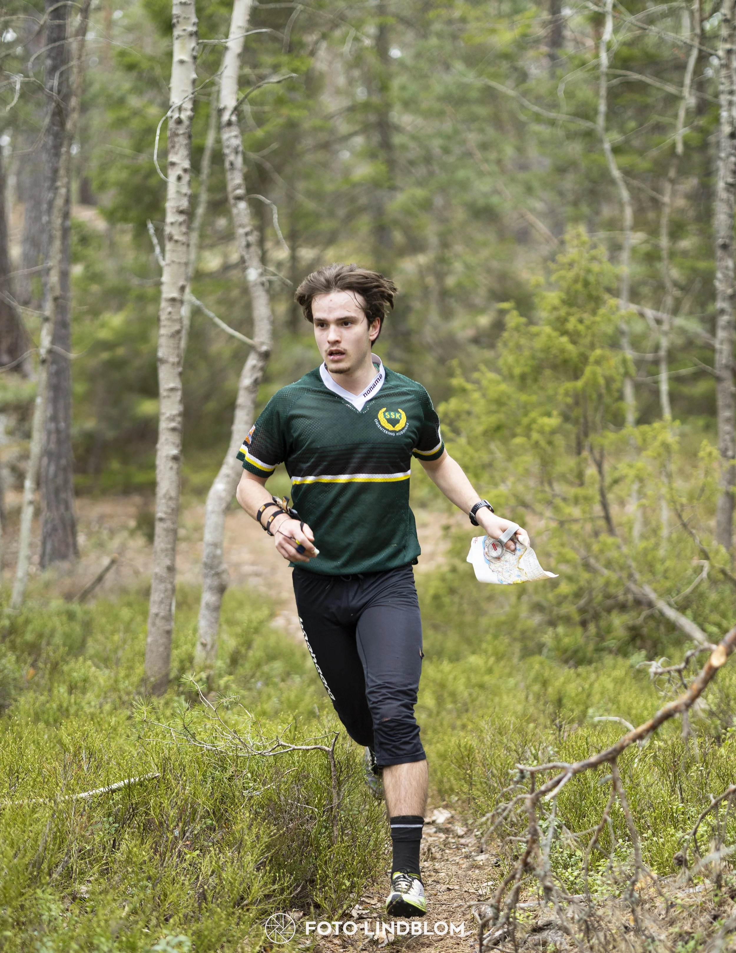 A picture from the orienteering competition "Orminge Medeln"