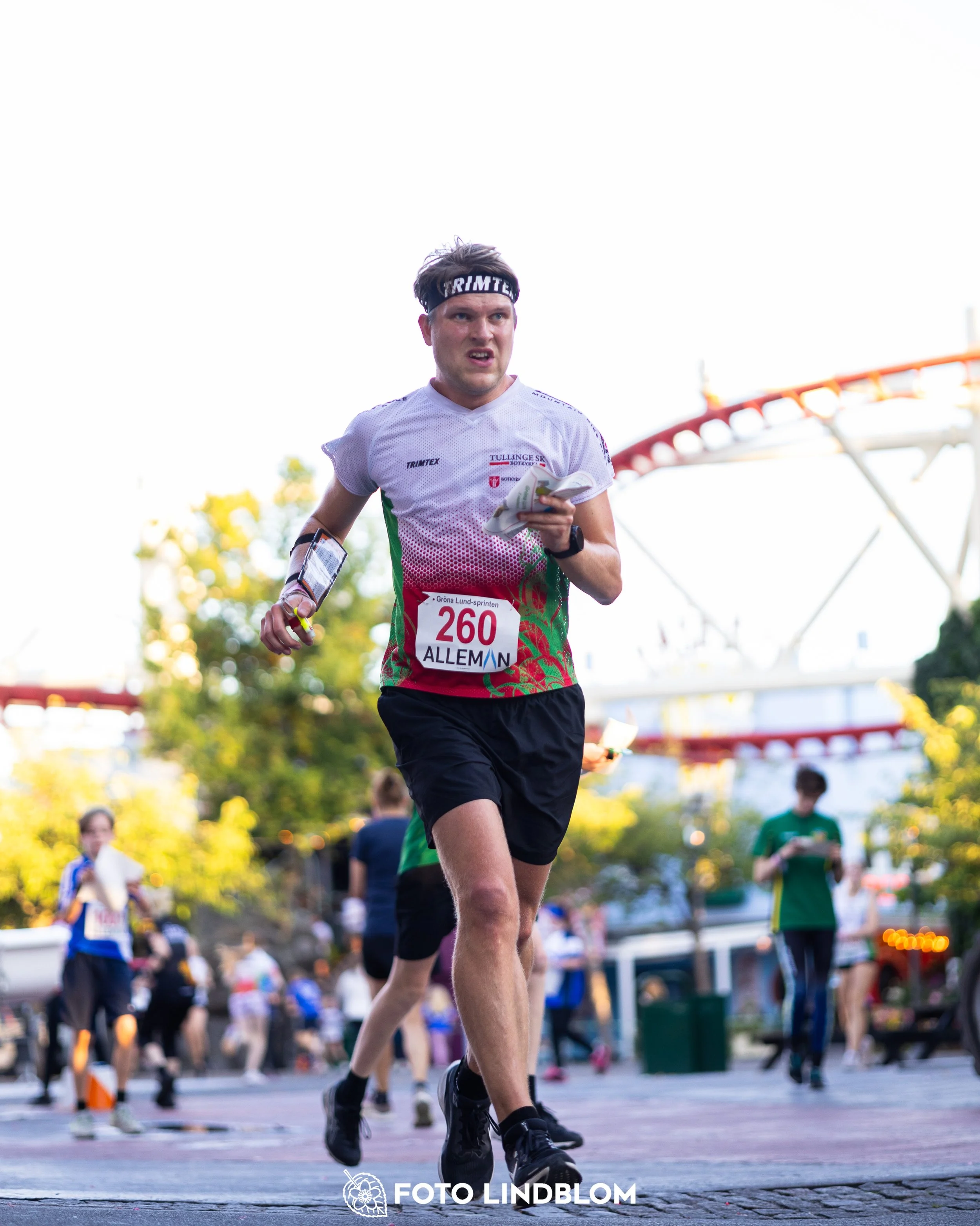 A picture from the orienteering event called Gröna Lund Sprinten taken by Foto Lindblom
