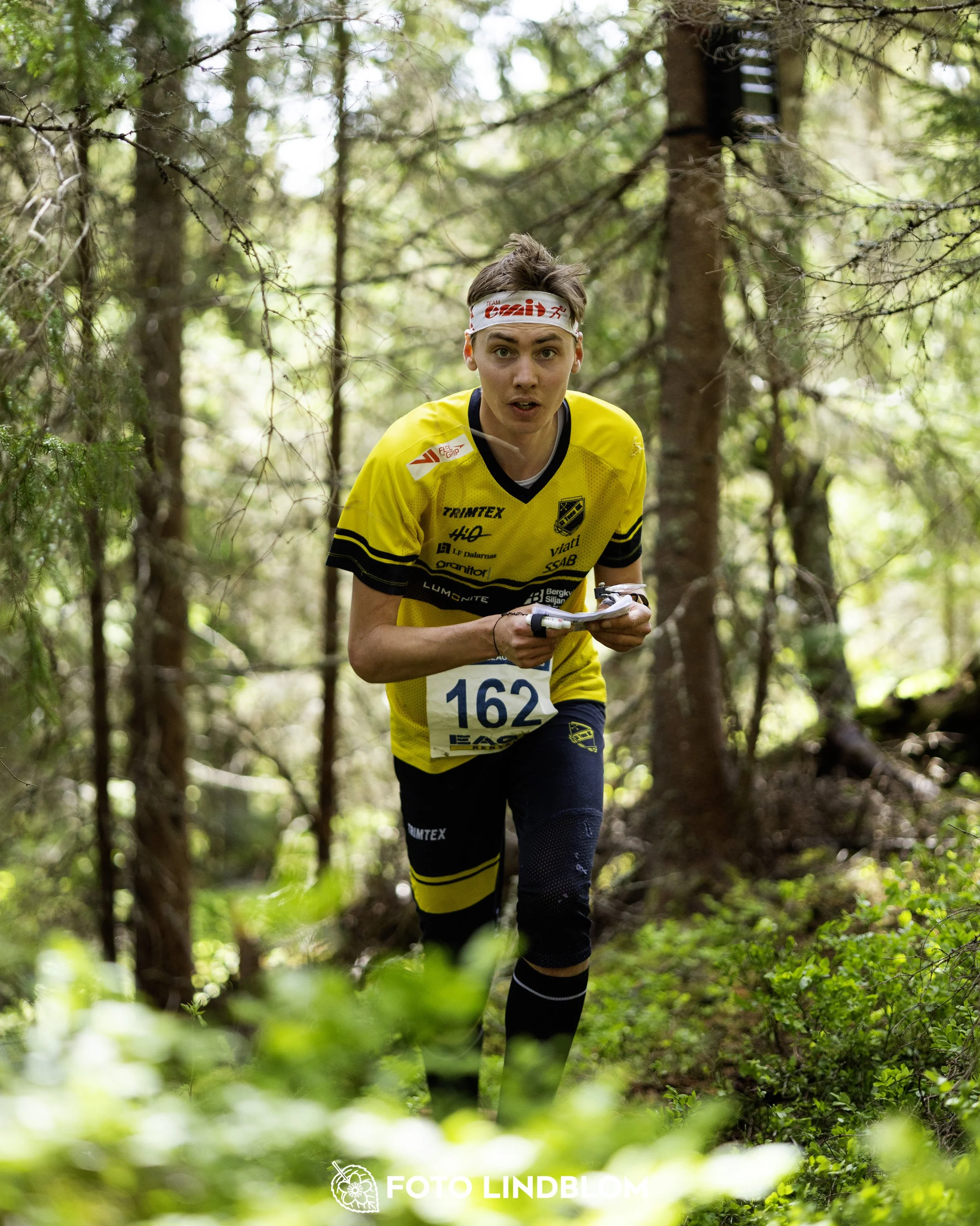 A picture from the seventh stage of the Swedish League orienteering competition