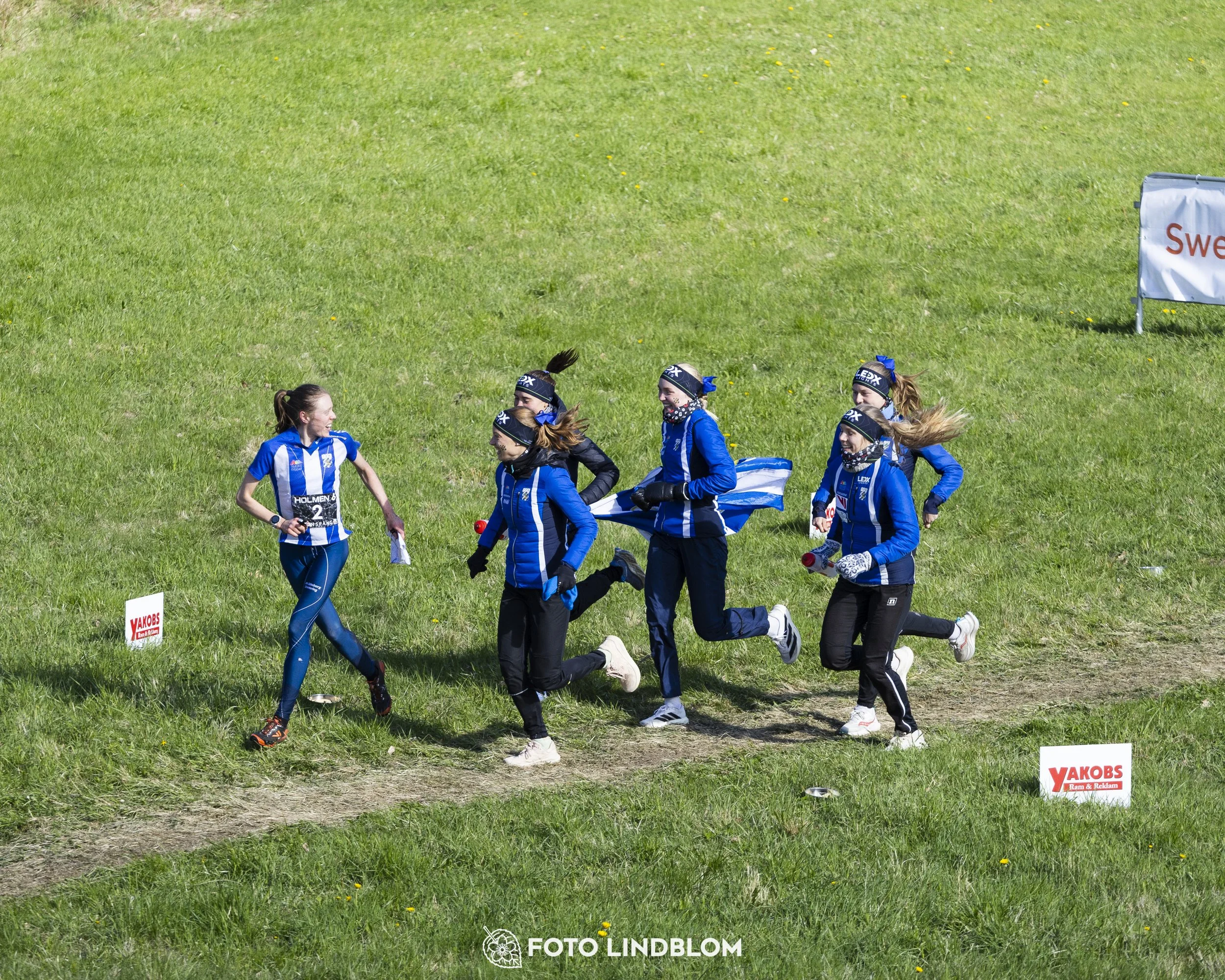 A picture from the 10-Mila orienteering competition