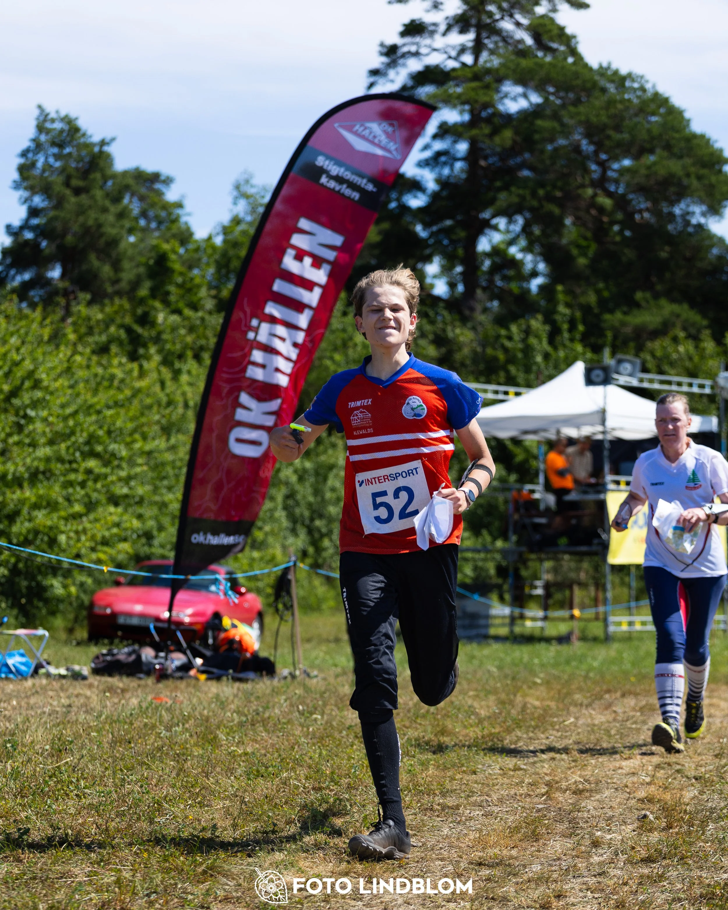 A picture from the Gotlands 3-Dagars orienteering competition