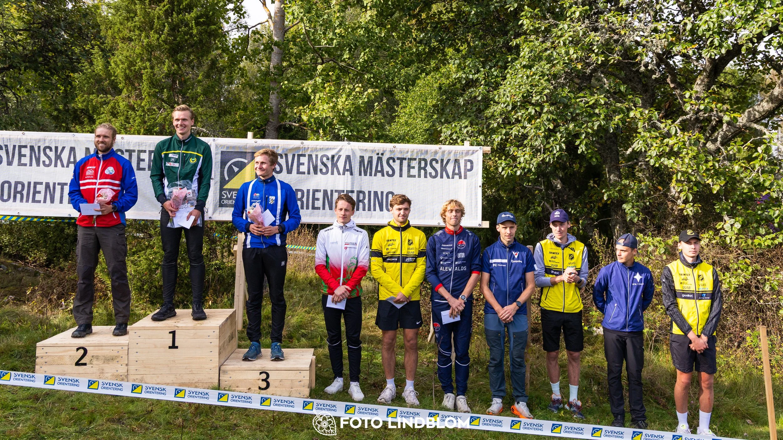 A picture from the Swedish national championship in long distance orienteering and Swedish league race taken by Foto Lindblom