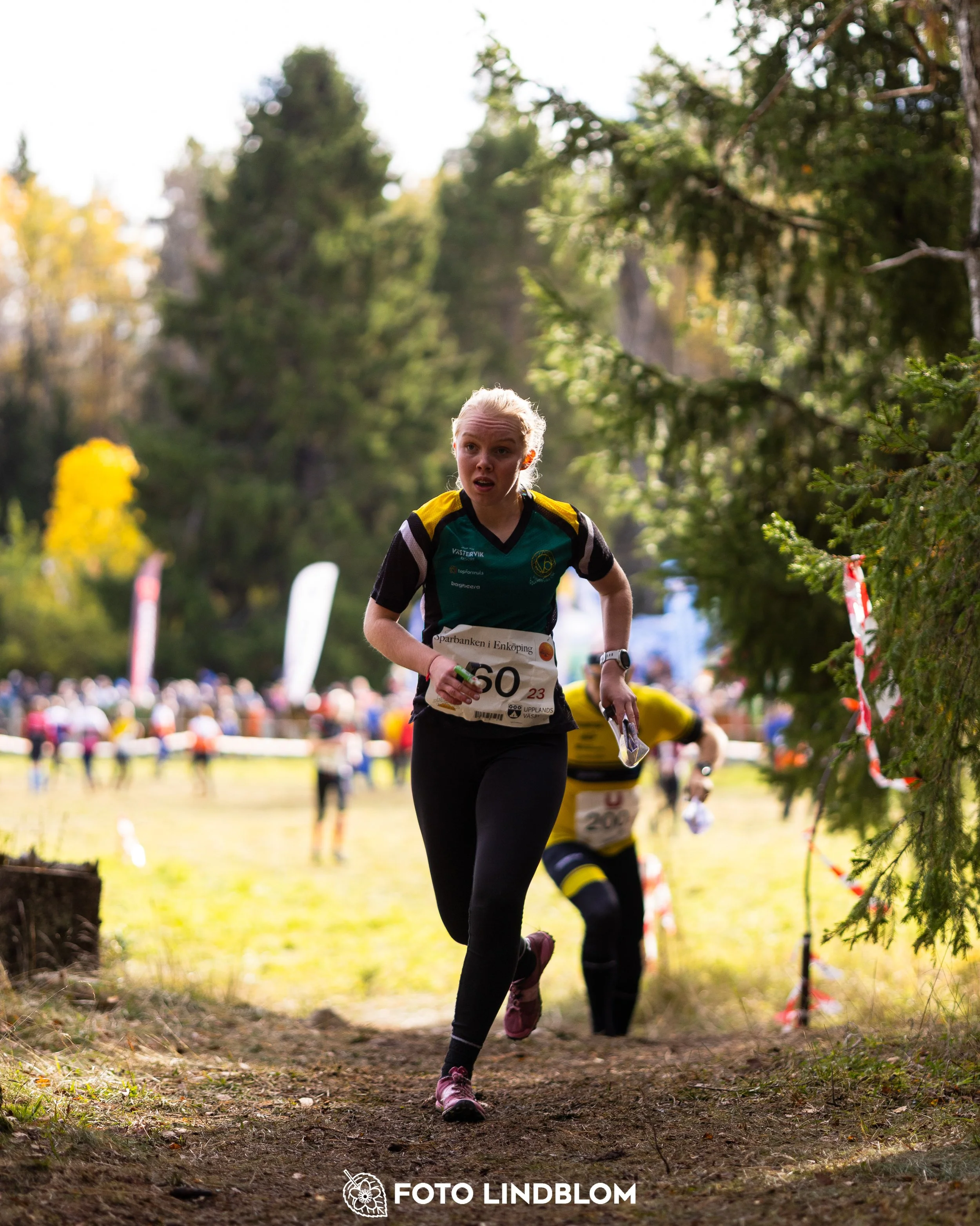 A picture from the 25-Manna orienteering event taken by Foto Lindblom