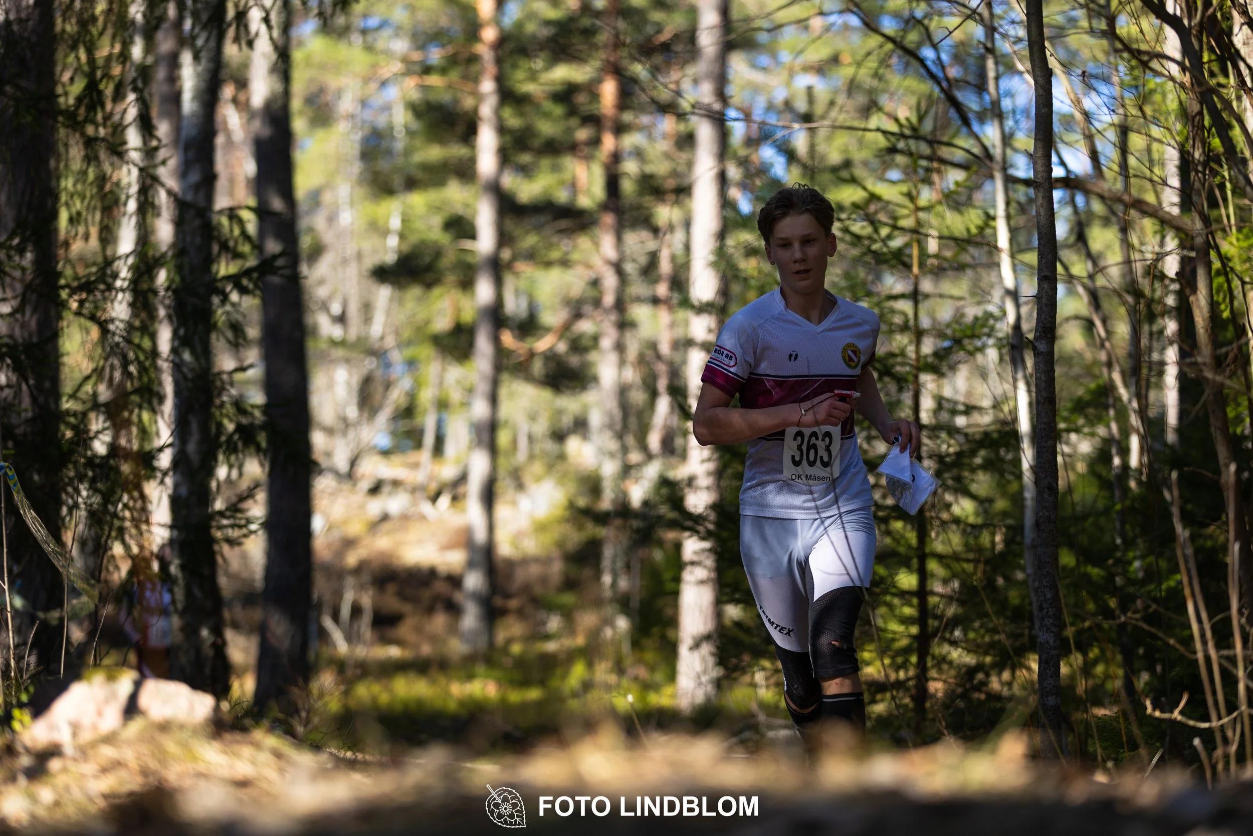 A moment from the Måsenstafetten 2026 relay event in Sweden, photographed by Foto Lindblom.