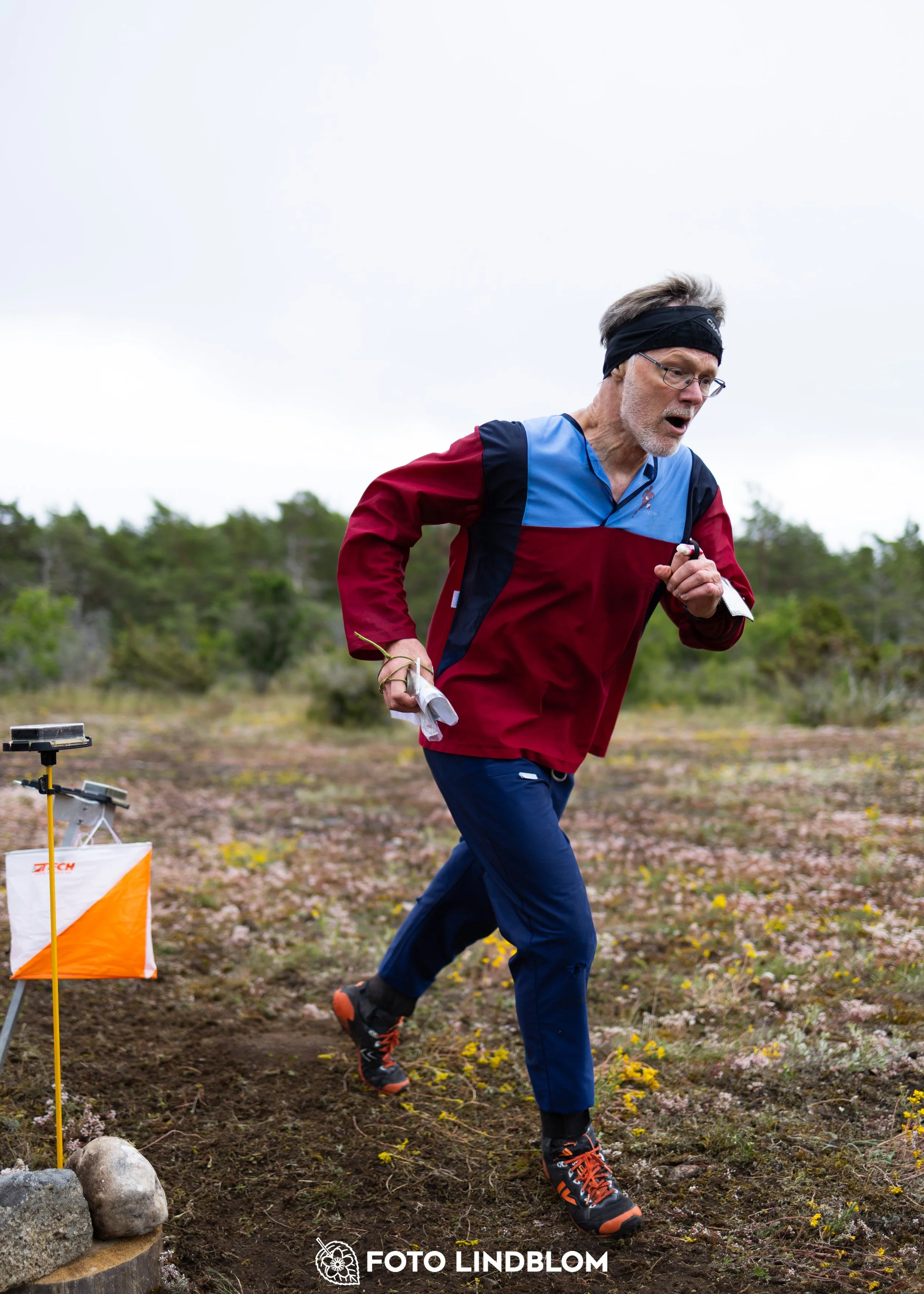 A picture from the Gotlands 3-Dagars orienteering competition