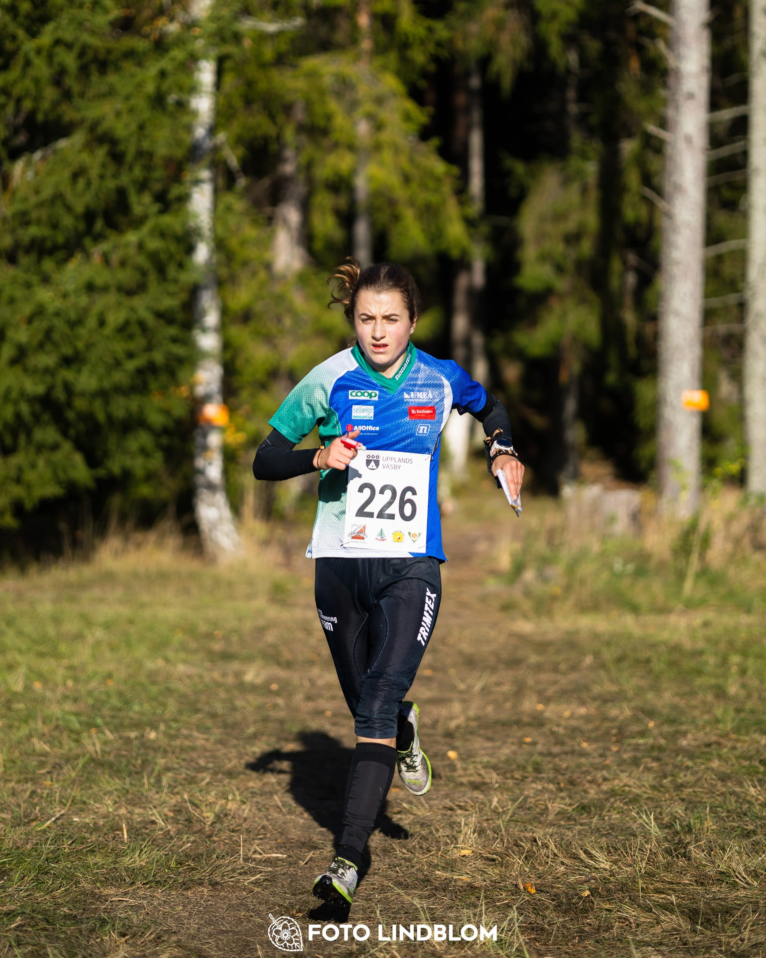A picture from the 25-Manna orienteering event taken by Foto Lindblom