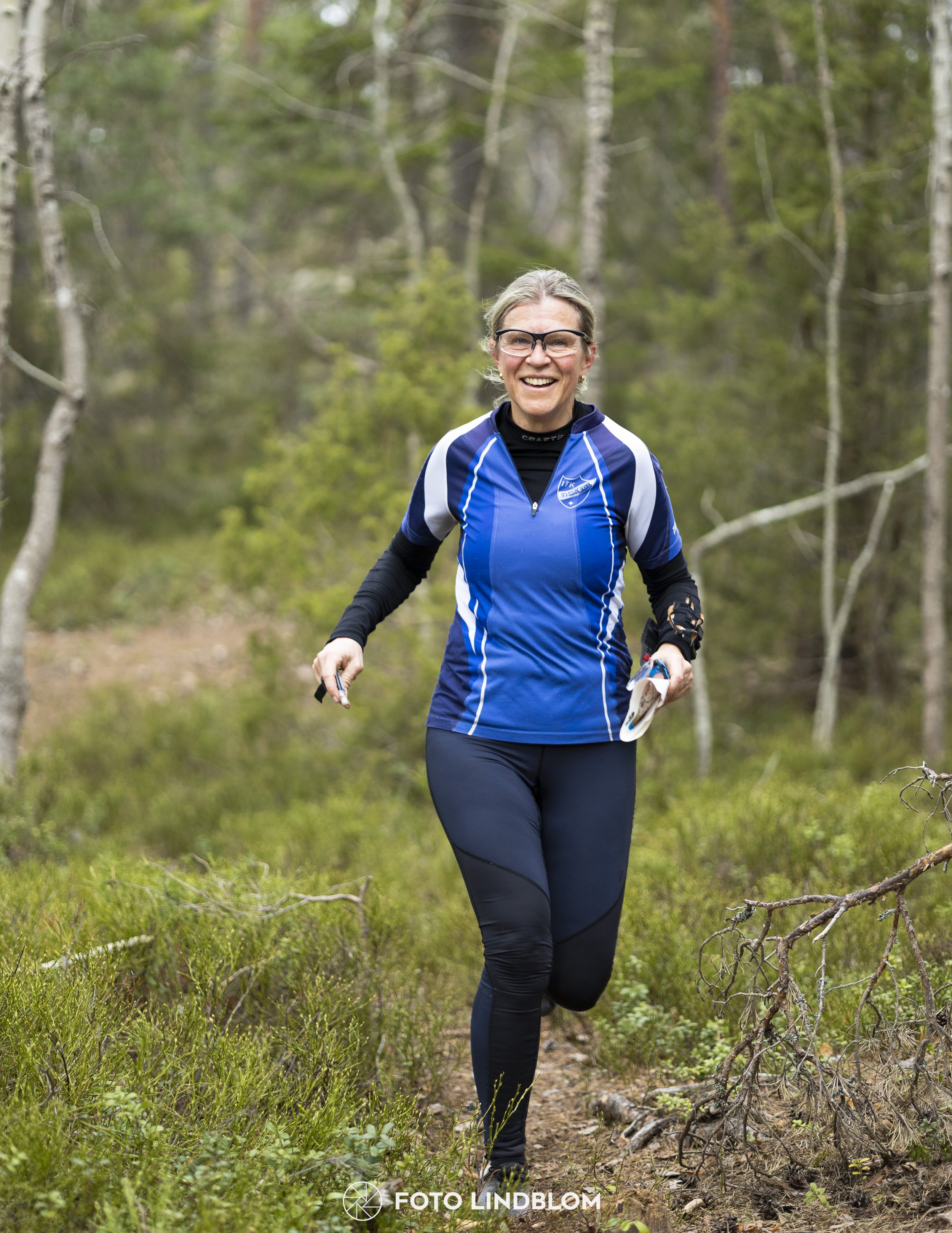 A picture from the orienteering competition "Orminge Medeln"