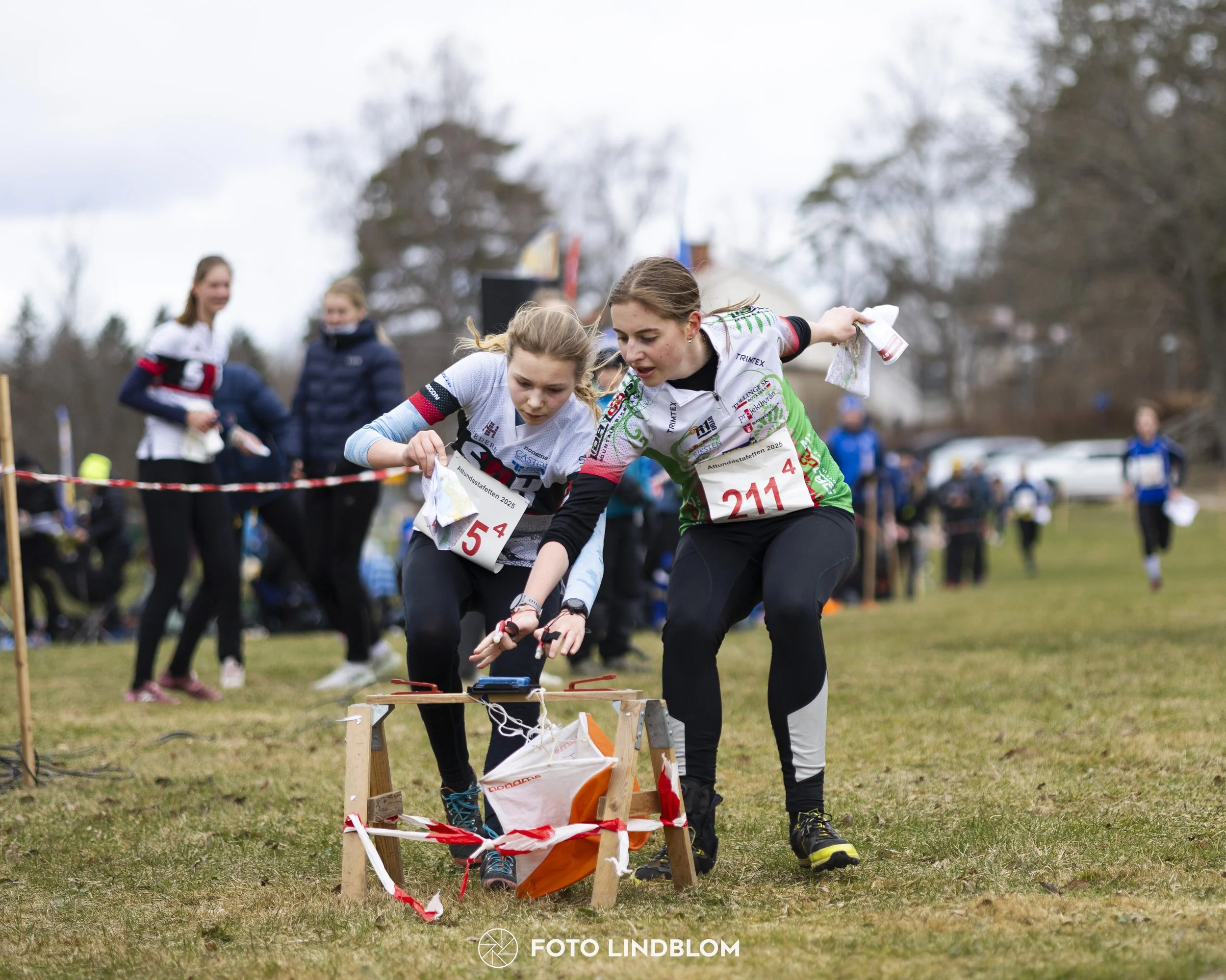 A picture from the orienteering relay competition "Attundastafetten"
