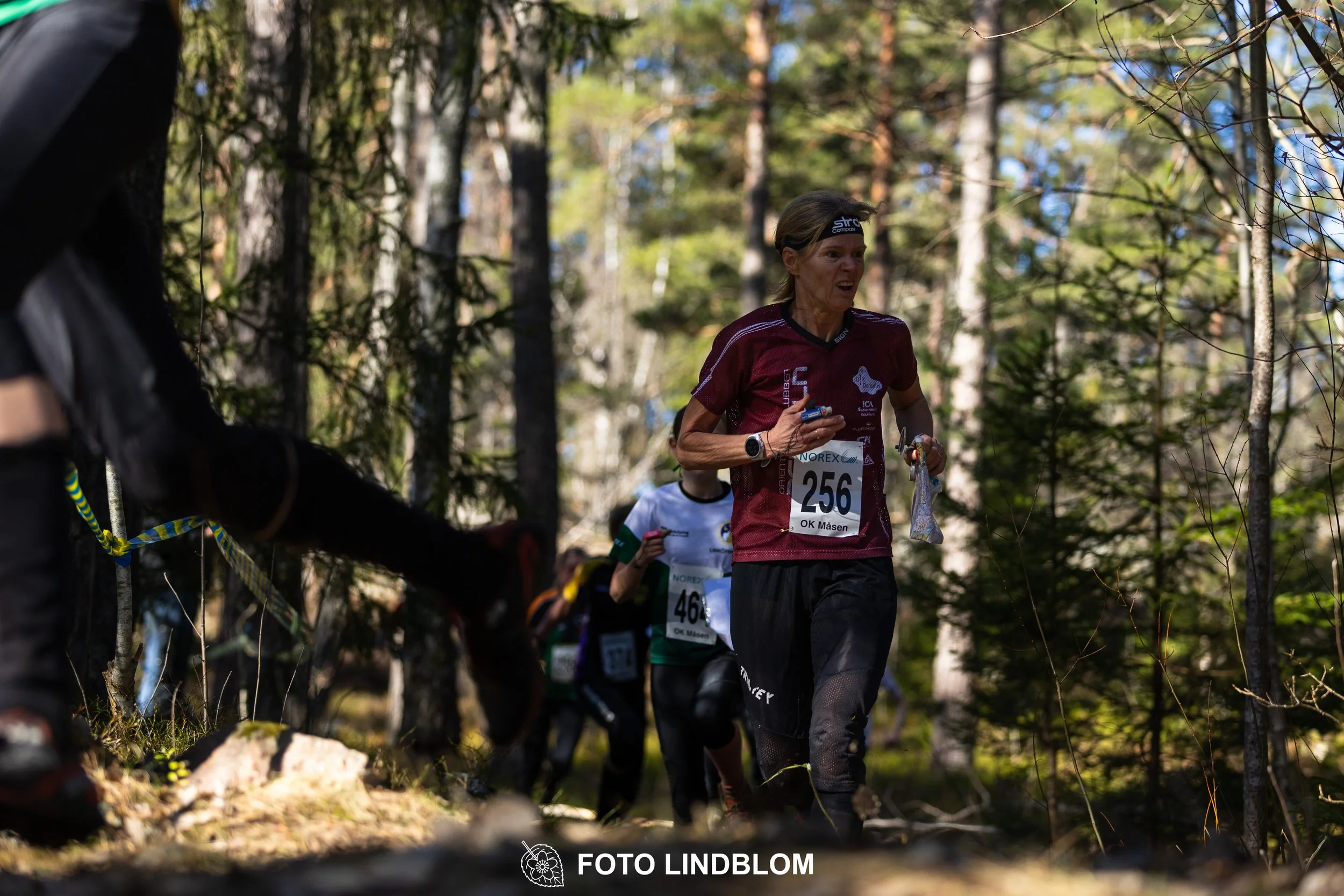 A moment from the Måsenstafetten 2026 relay event in Sweden, photographed by Foto Lindblom.