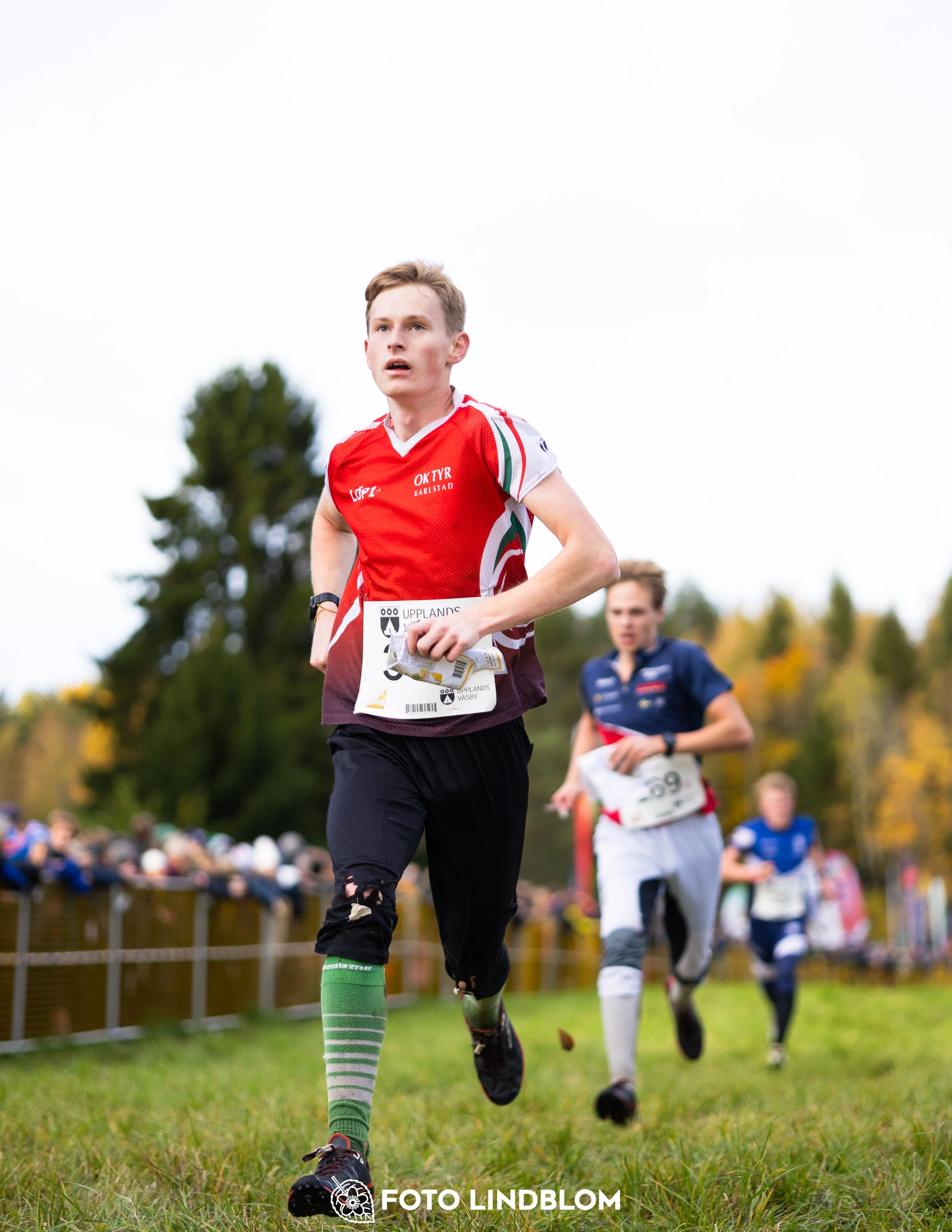 A picture from the 25-Manna orienteering event taken by Foto Lindblom