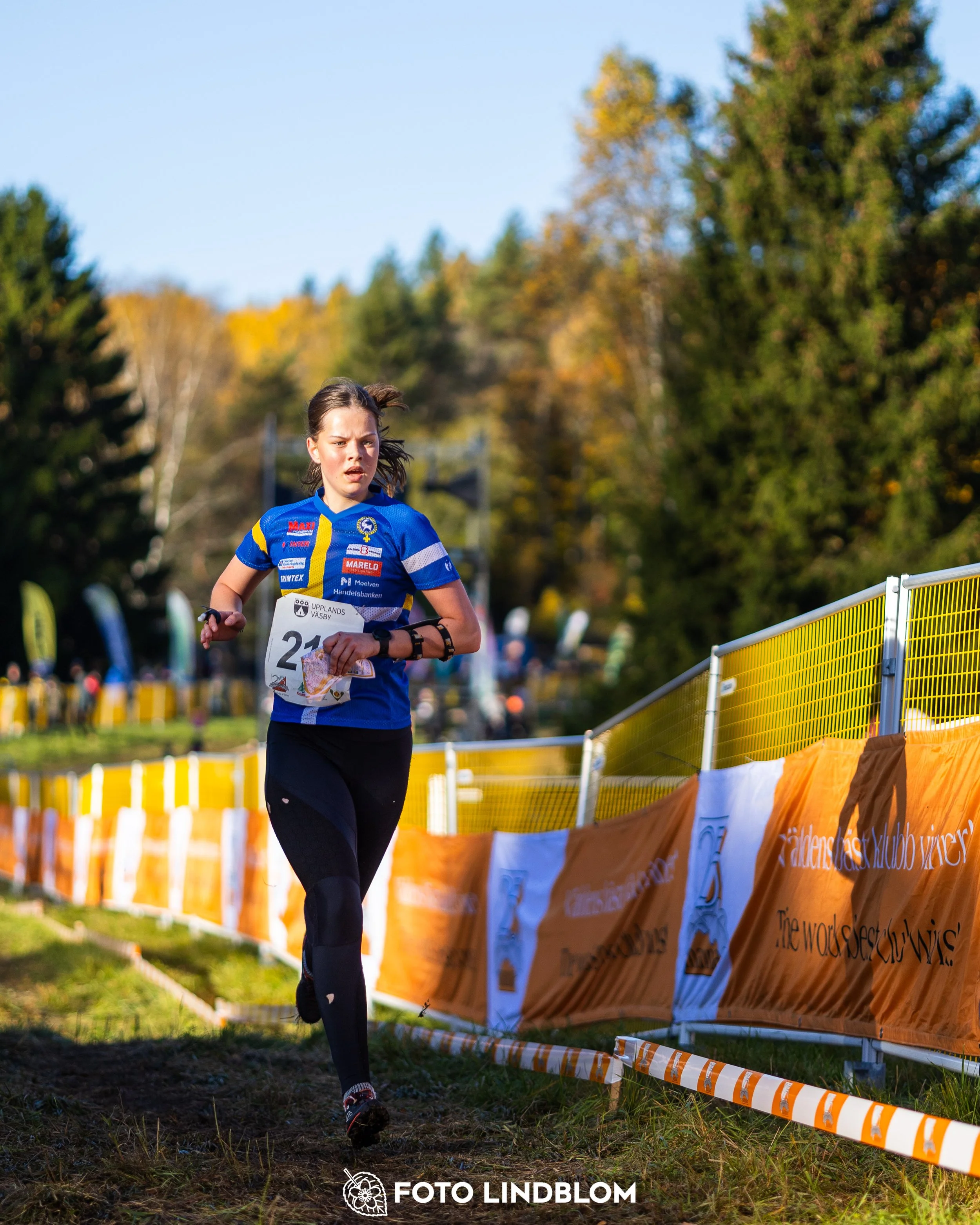 A picture from the 25-Manna orienteering event taken by Foto Lindblom