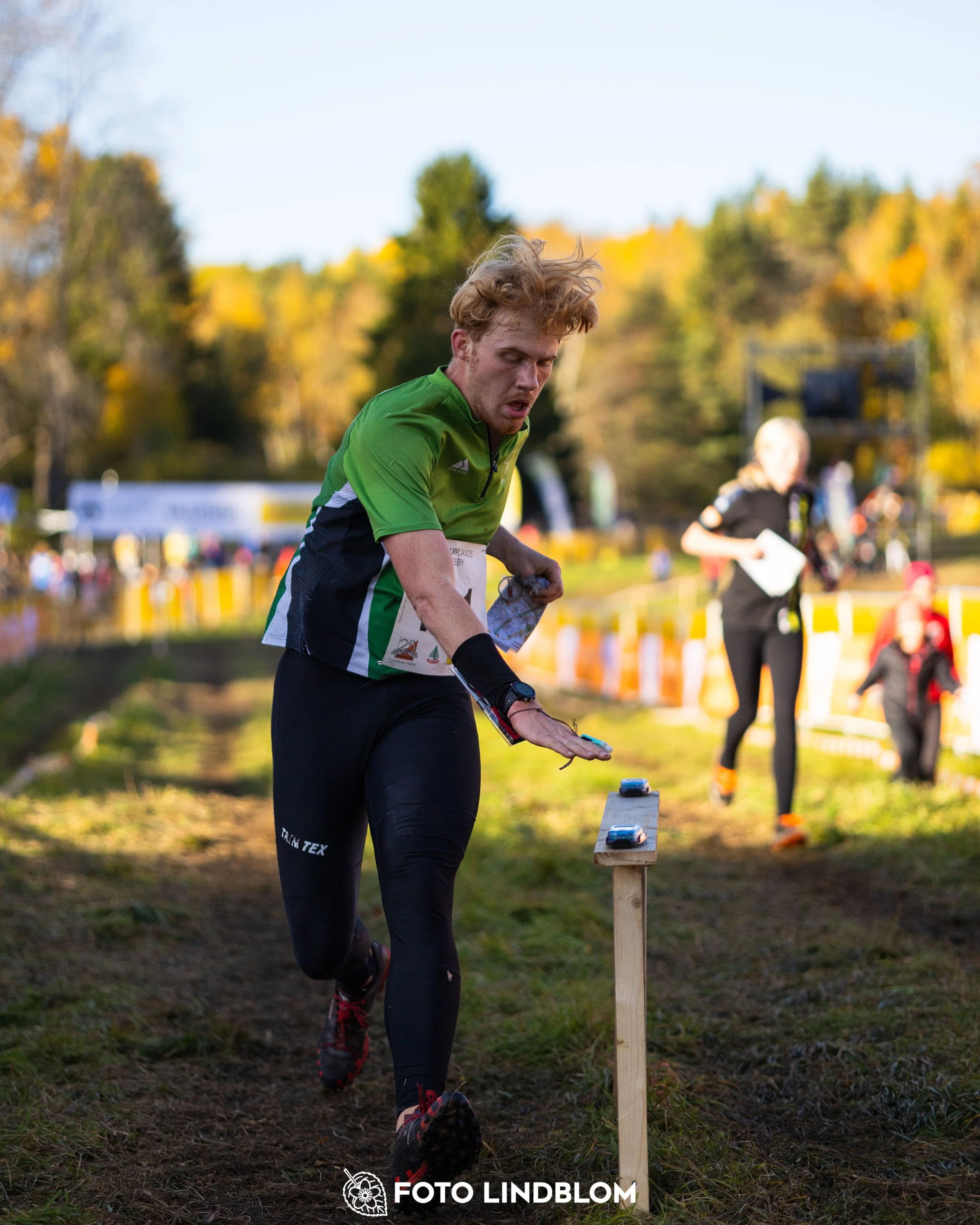 A picture from the 25-Manna orienteering event taken by Foto Lindblom