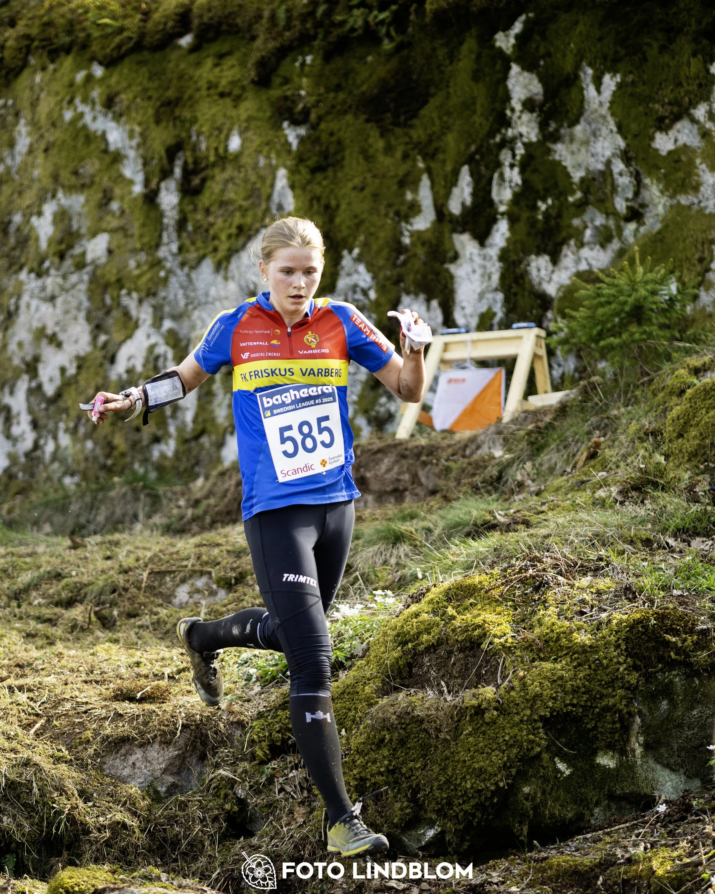 A picture from the third stage of the Swedish League orienteering competition
