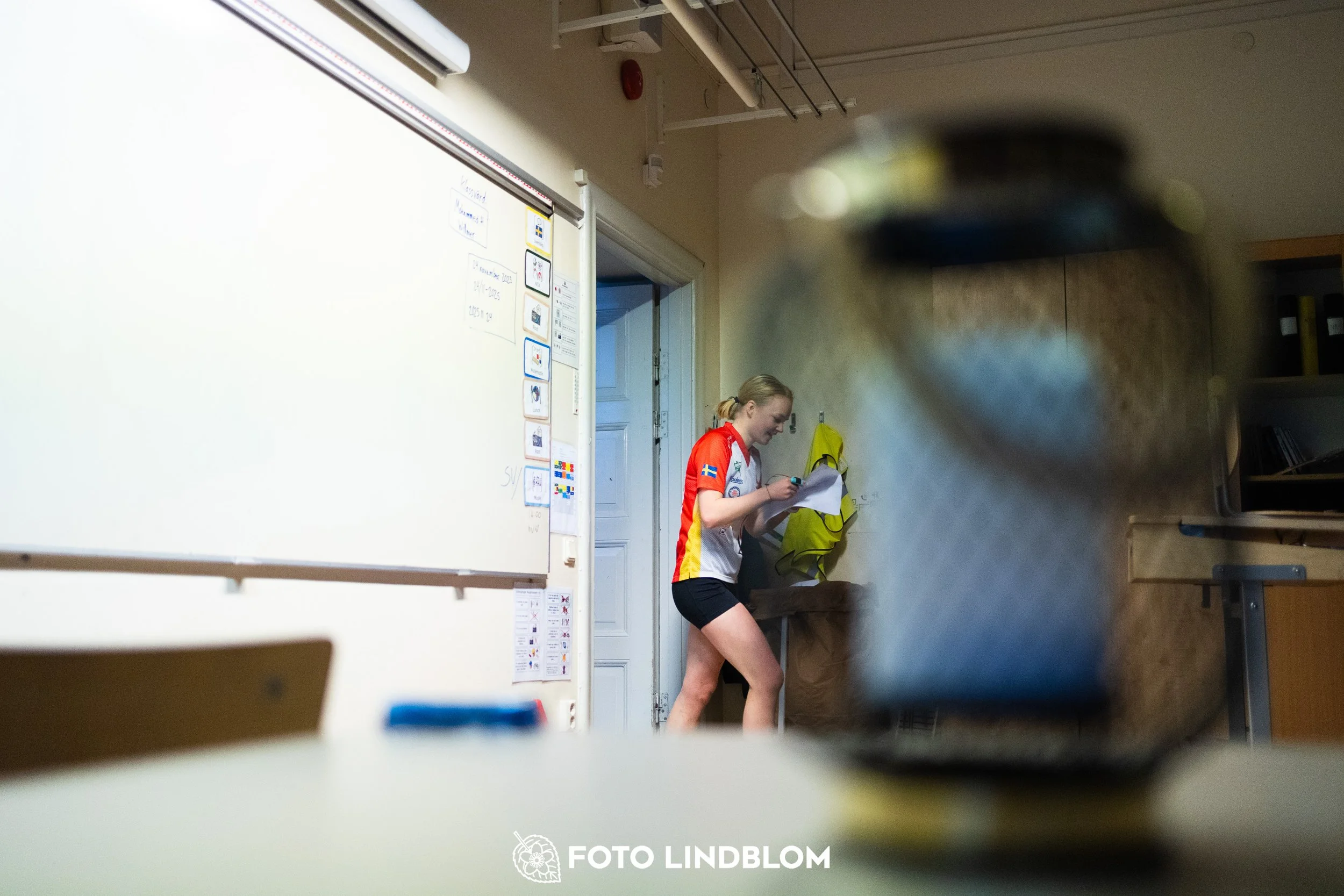 A picture from the indoor orienteering event Viken Indoor taken by Foto Lindblom