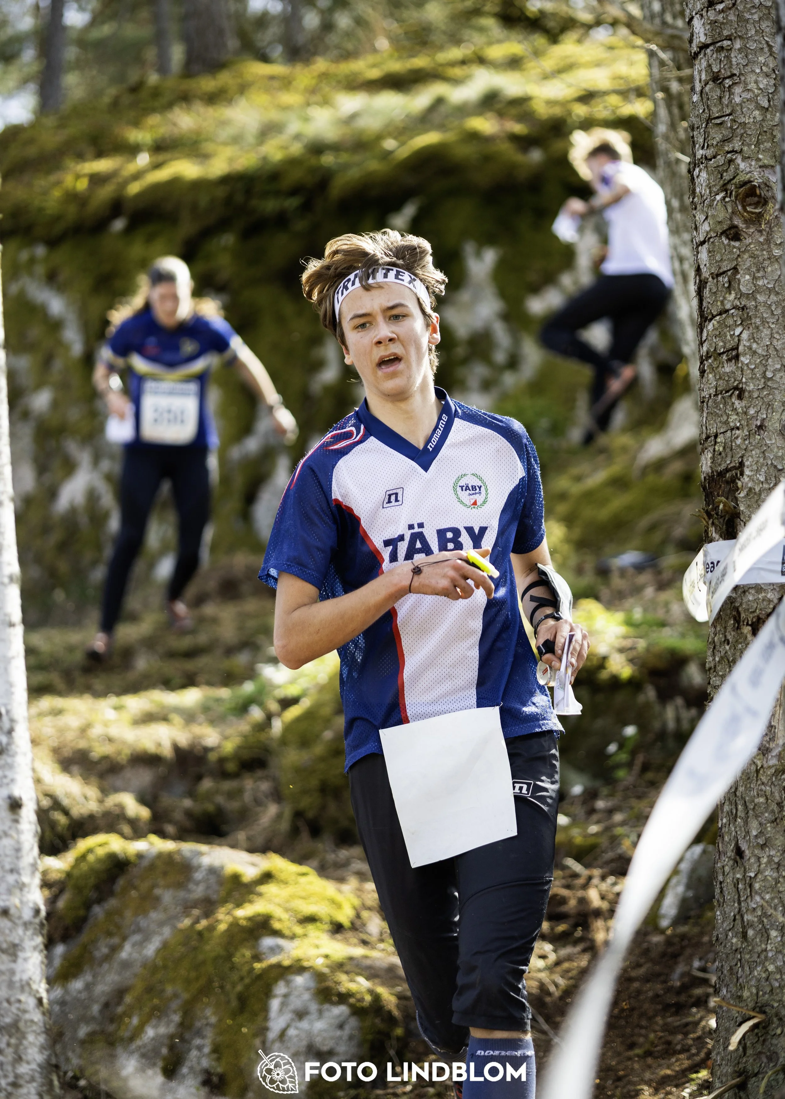 A picture from the third stage of the Swedish League orienteering competition