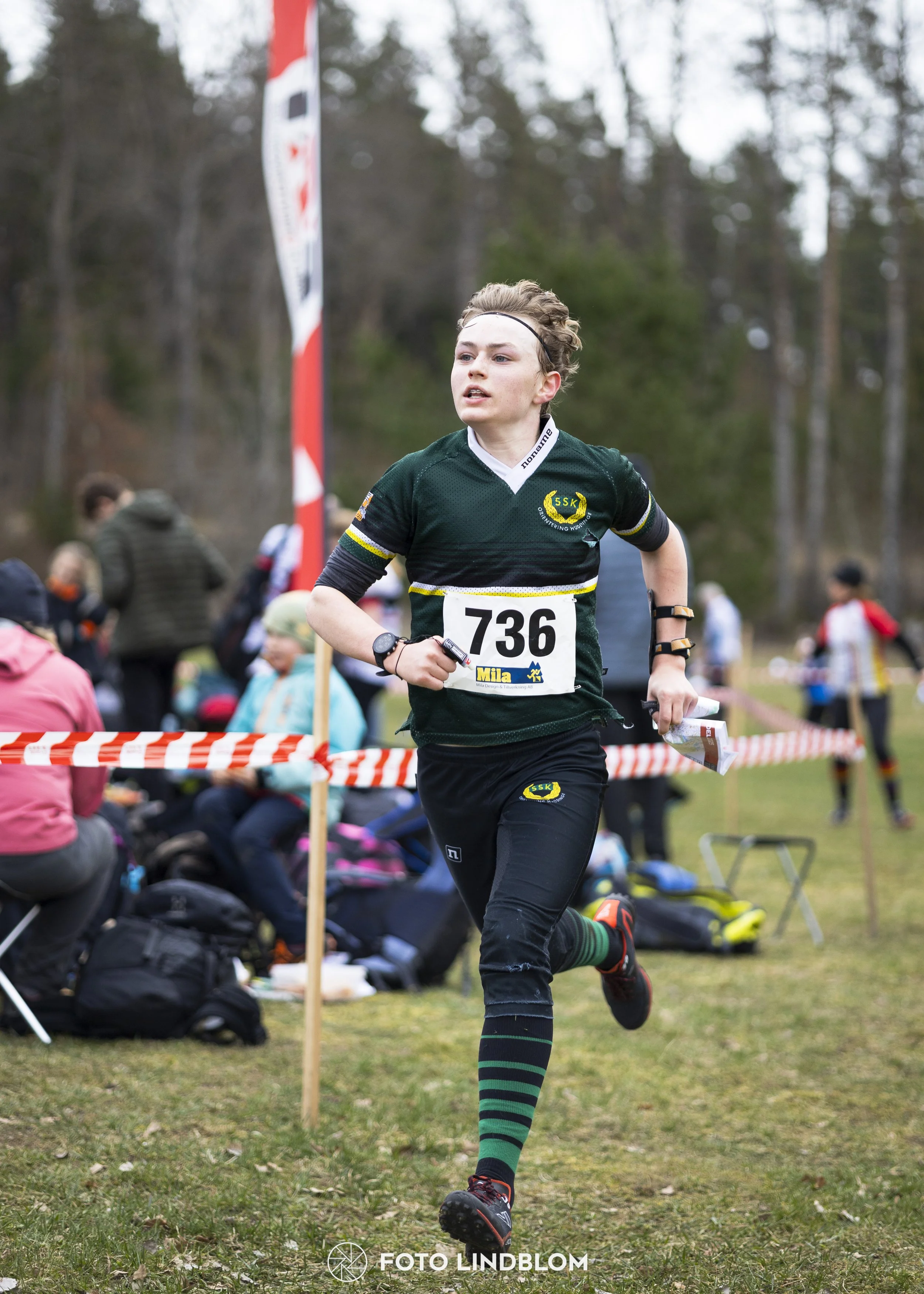 A picture from the orienteering competition "Attunda Medeln"