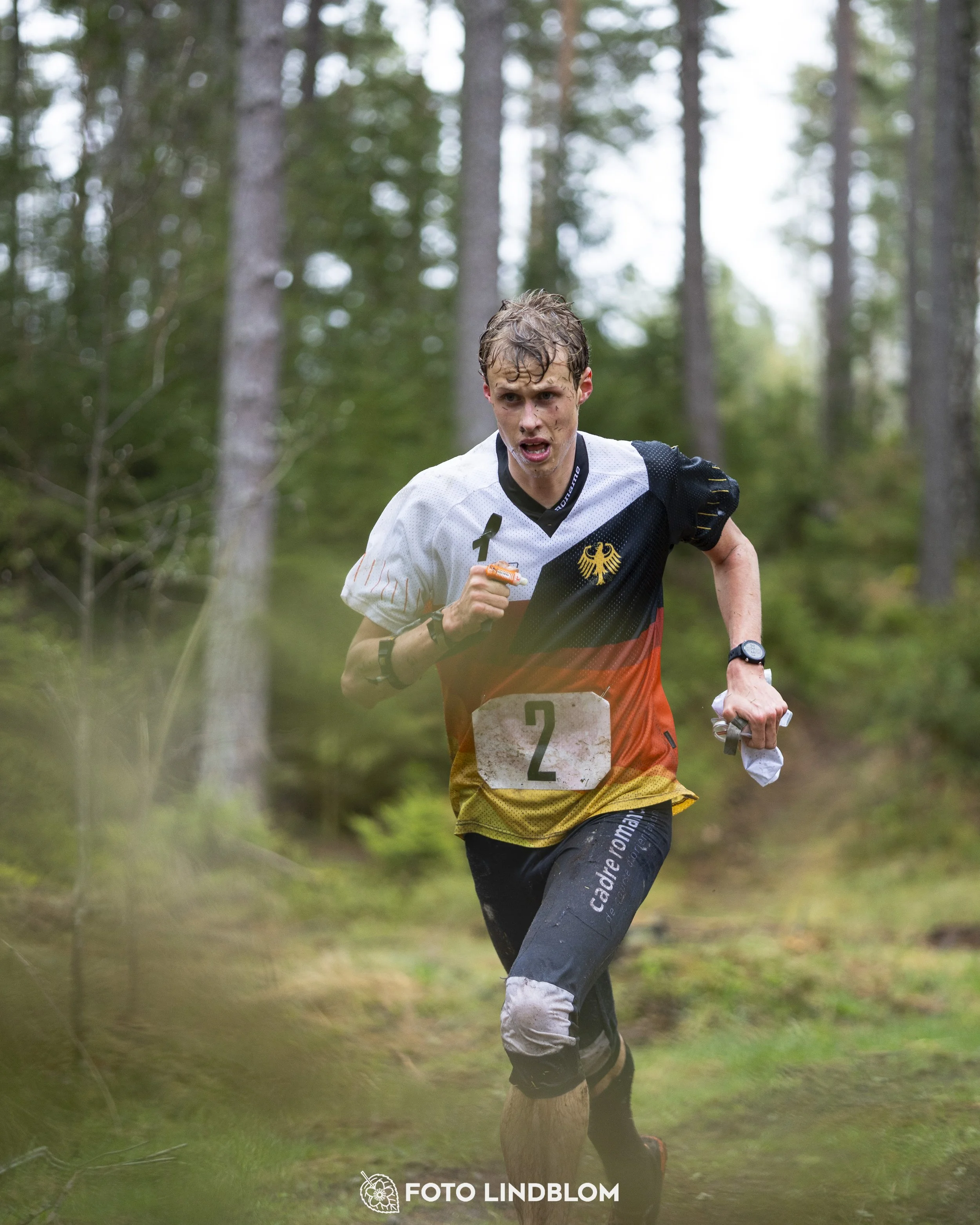 A picture from the orienteering competition "Prästtomtadubbeln"