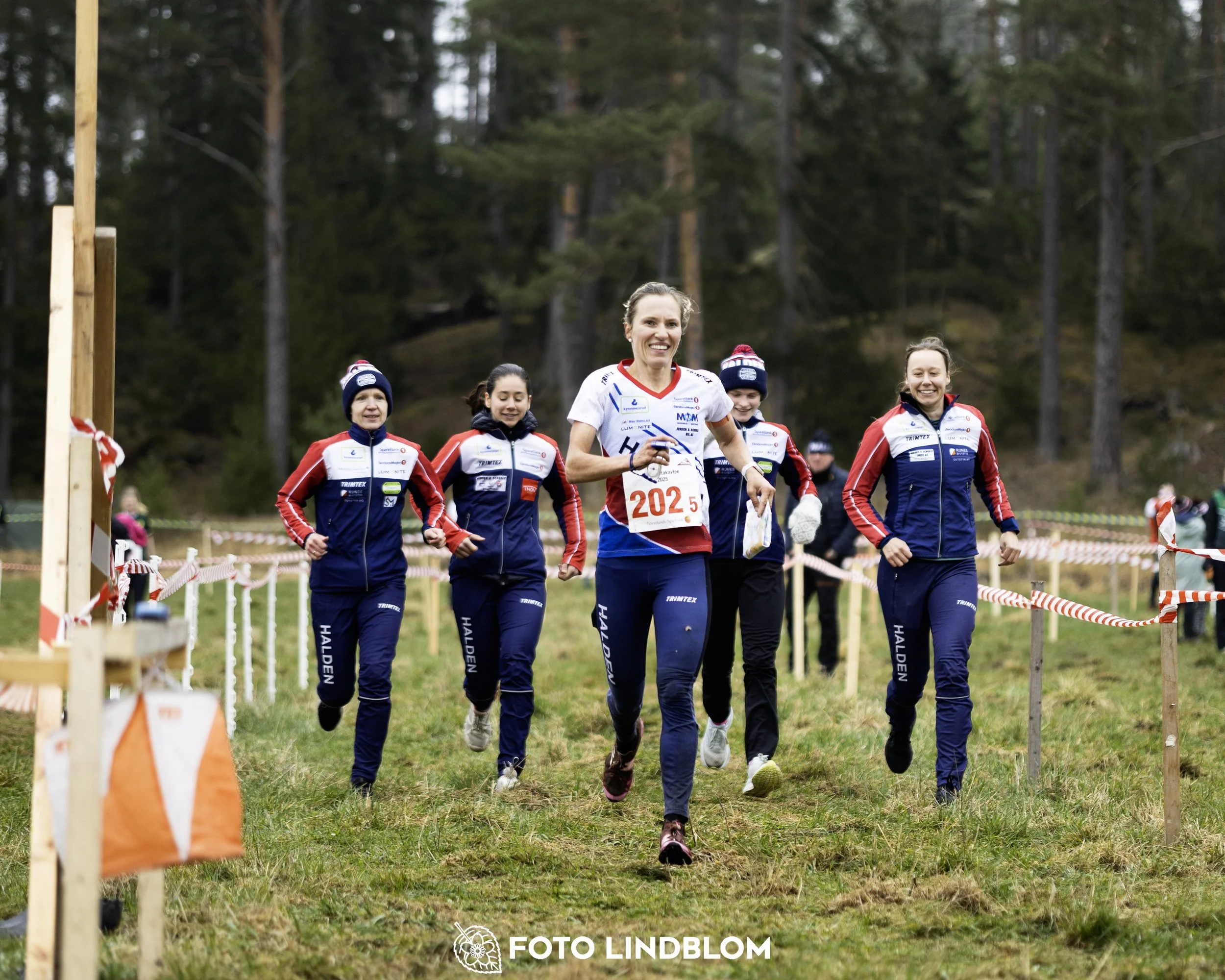 A picture from the orienteering relay competition "Stigtomtakavlen"