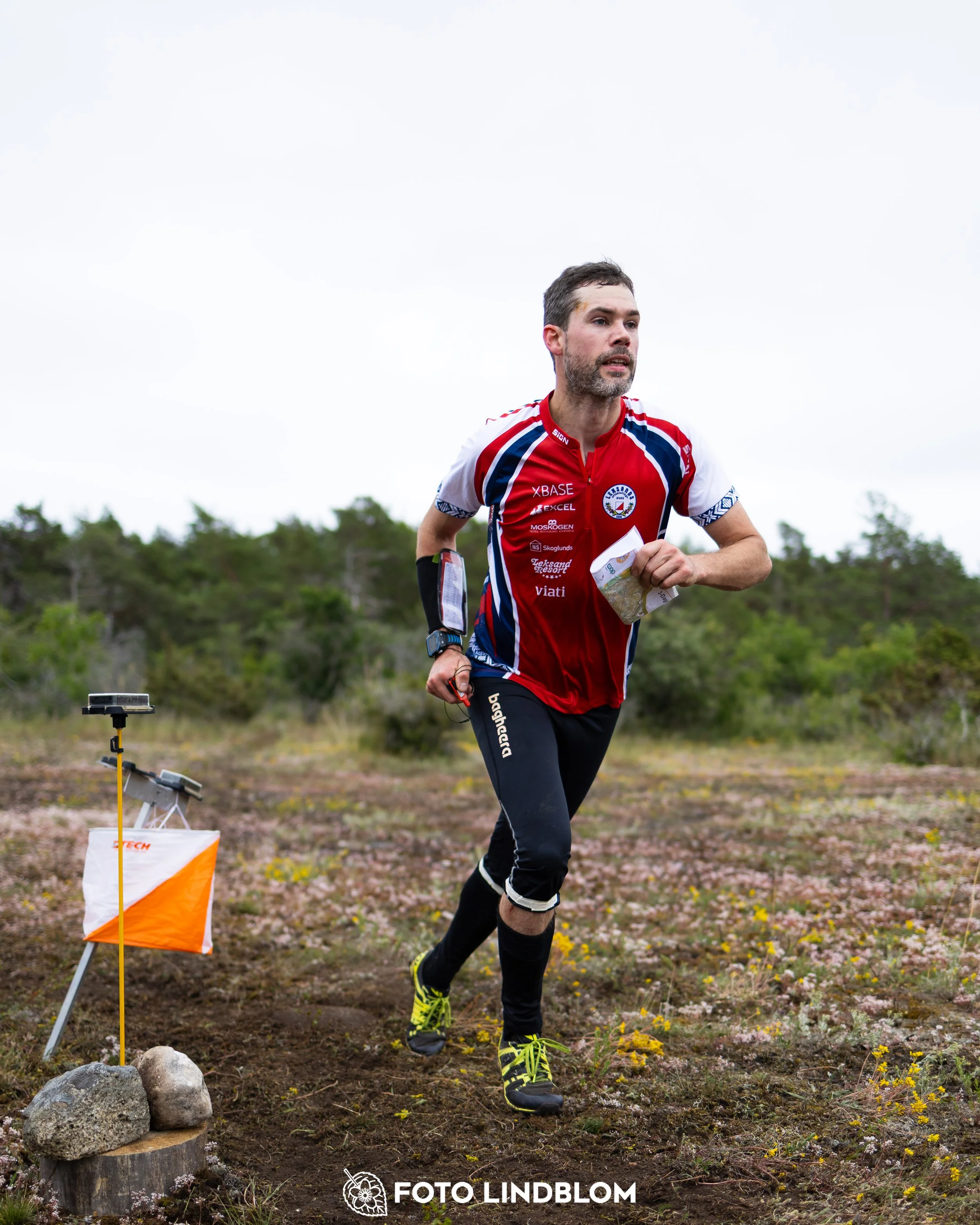 A picture from the Gotlands 3-Dagars orienteering competition