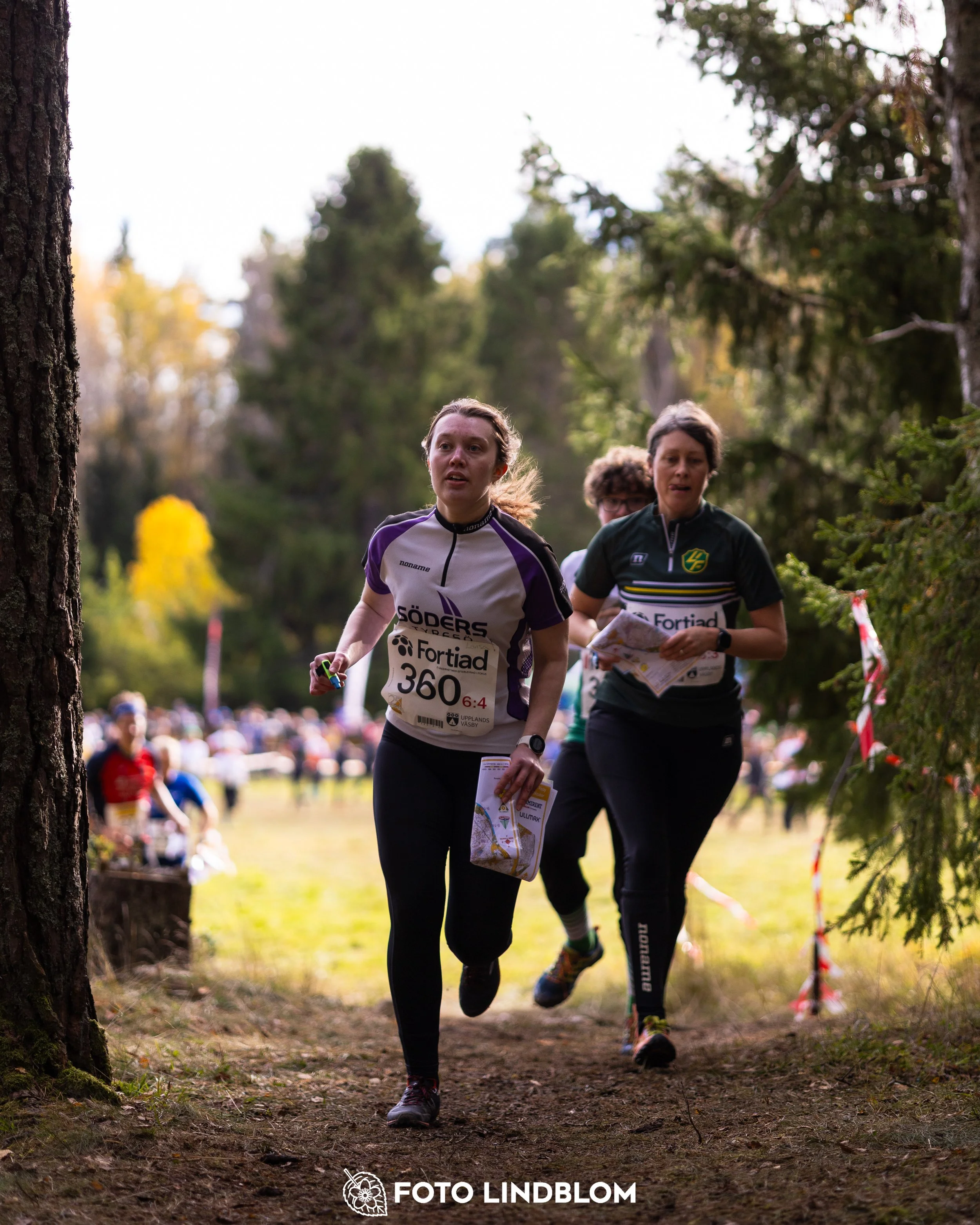 A picture from the 25-Manna orienteering event taken by Foto Lindblom