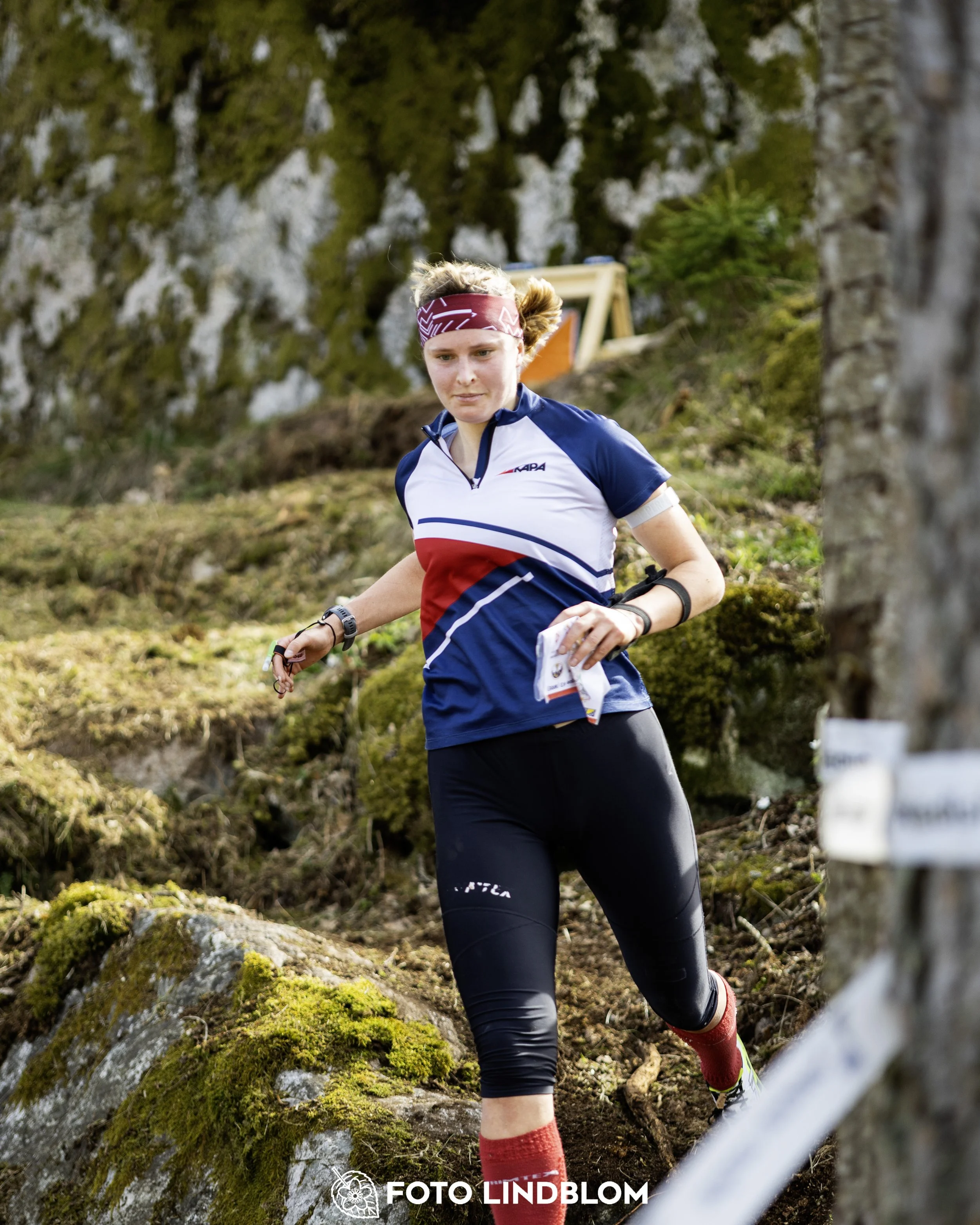 A picture from the third stage of the Swedish League orienteering competition